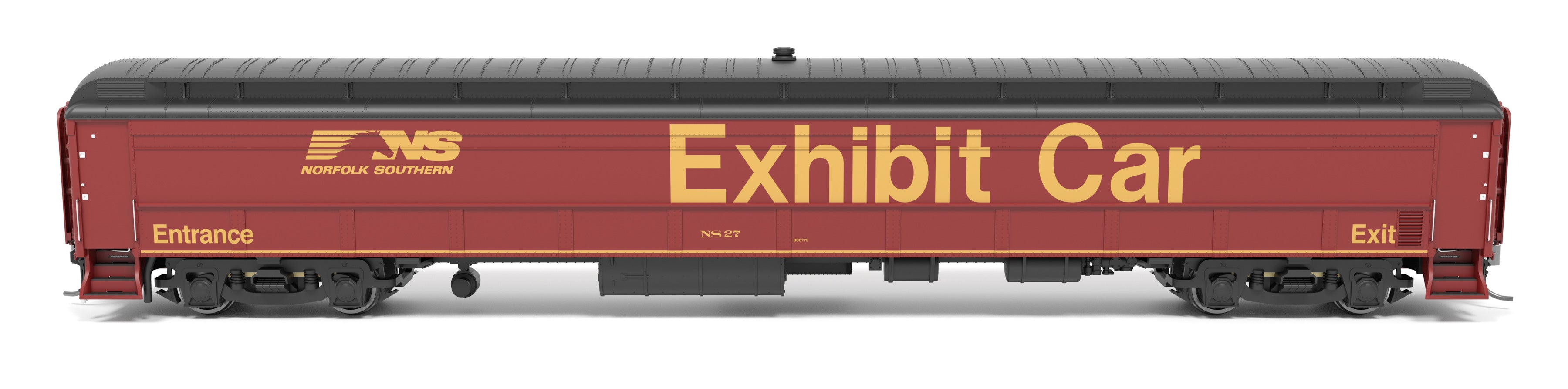9938 Railroad Exhibit Car, Norfolk Southern NS 27, HO Scale