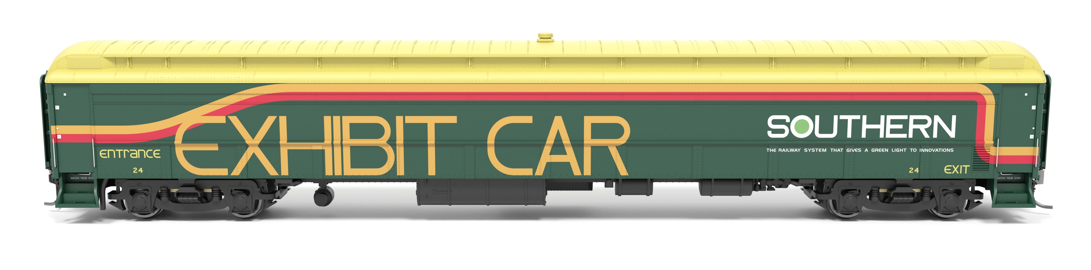 9939 Railroad Exhibit Car, SOU 24, HO Scale