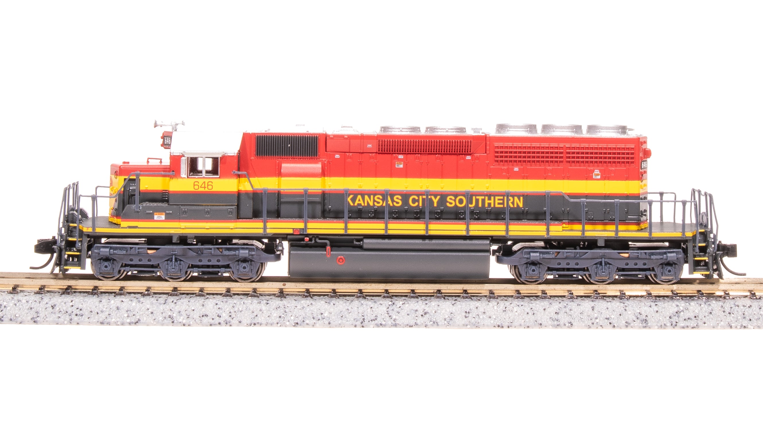 9957 EMD SD40-2, KCS 646, Belle Scheme, No-Sound / DCC-Ready, N