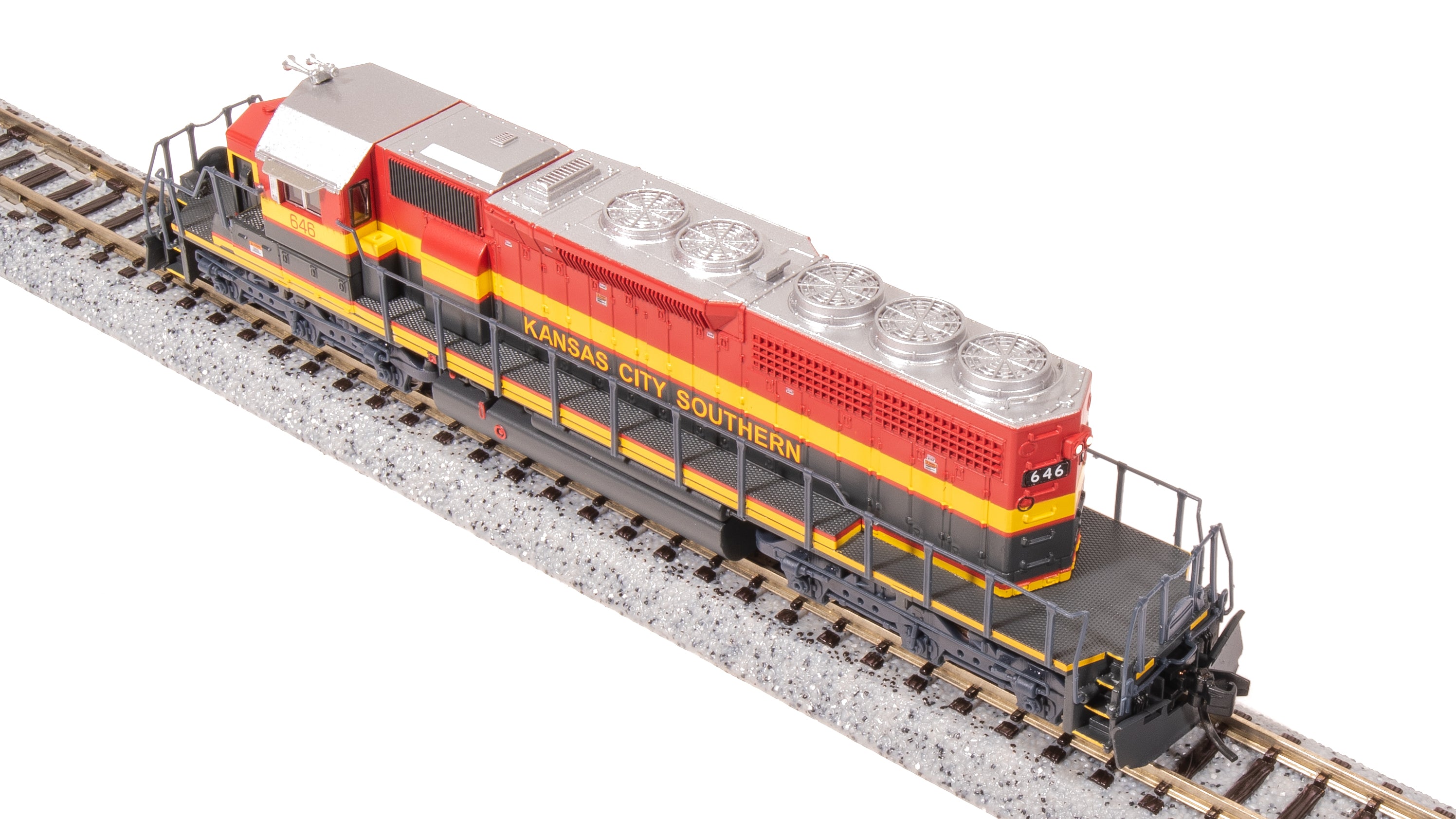 9957 EMD SD40-2, KCS 646, Belle Scheme, No-Sound / DCC-Ready, N