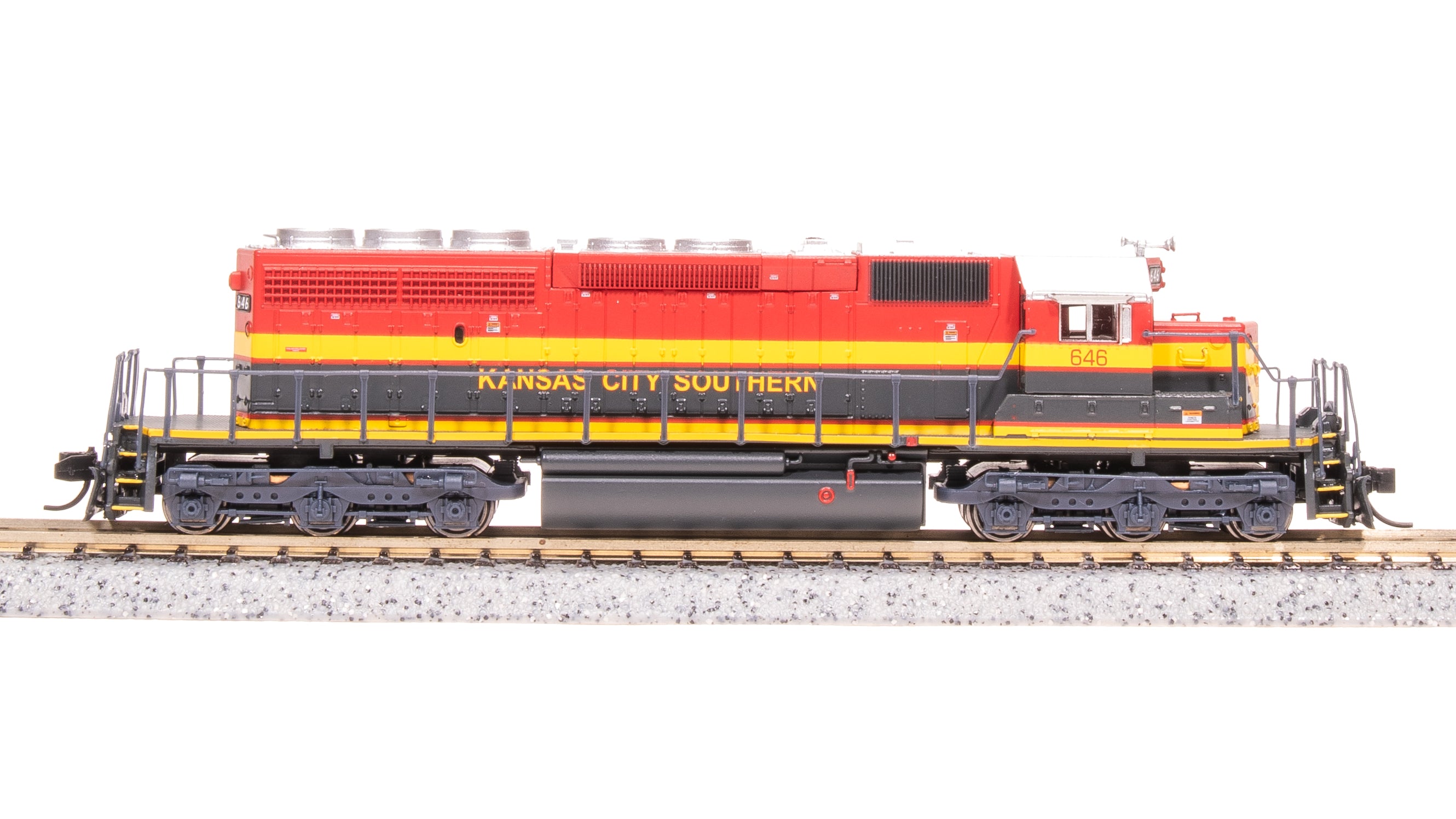 9957 EMD SD40-2, KCS 646, Belle Scheme, No-Sound / DCC-Ready, N