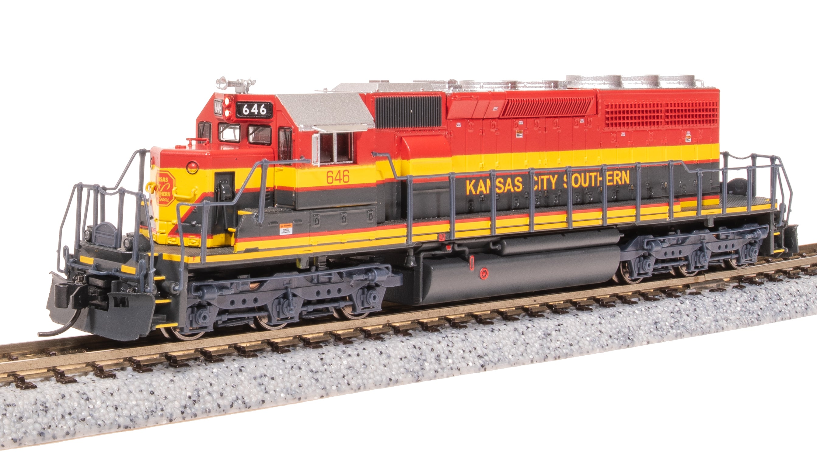9957 EMD SD40-2, KCS 646, Belle Scheme, No-Sound / DCC-Ready, N