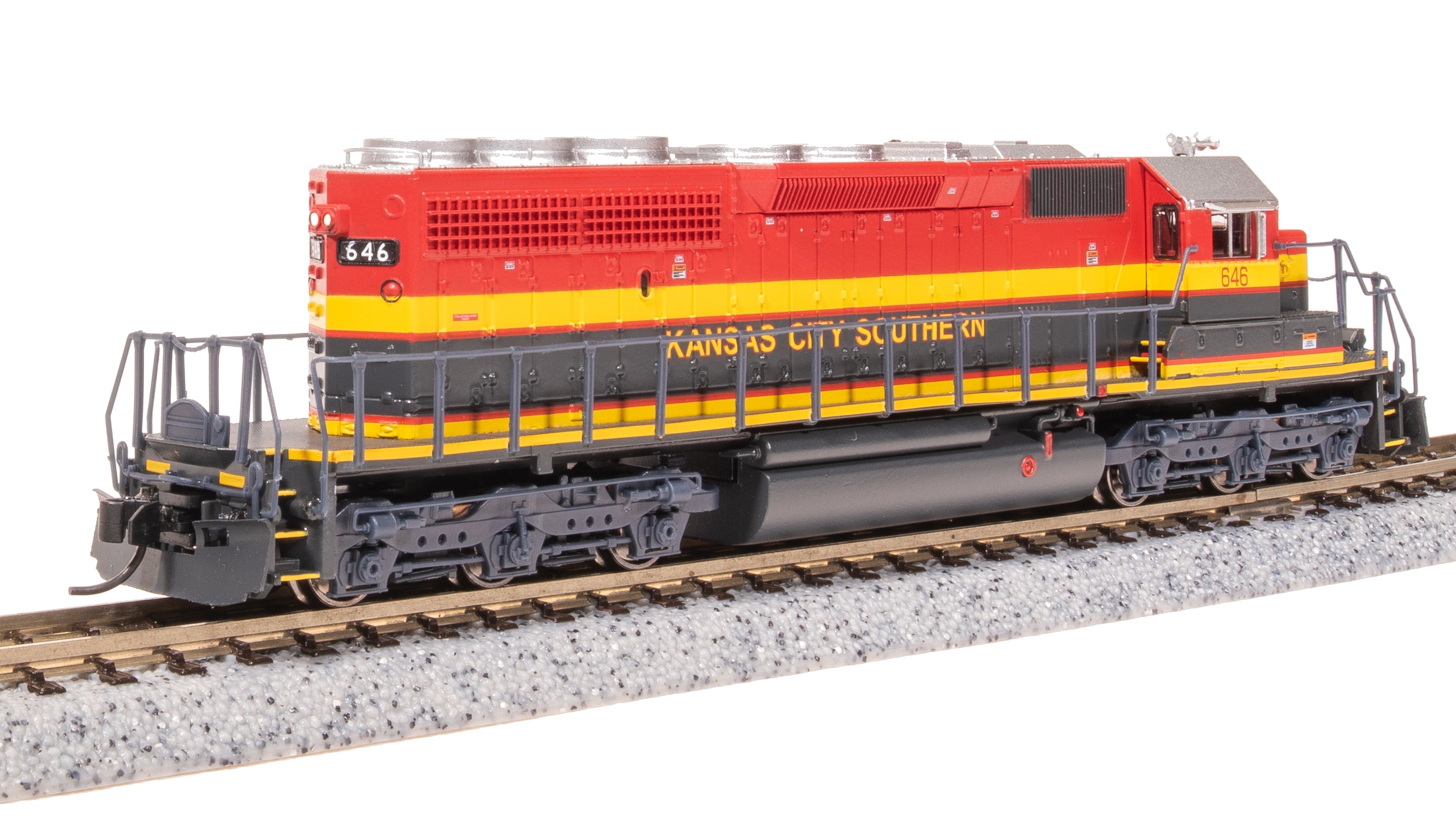 9957 EMD SD40-2, KCS 646, Belle Scheme, No-Sound / DCC-Ready, N