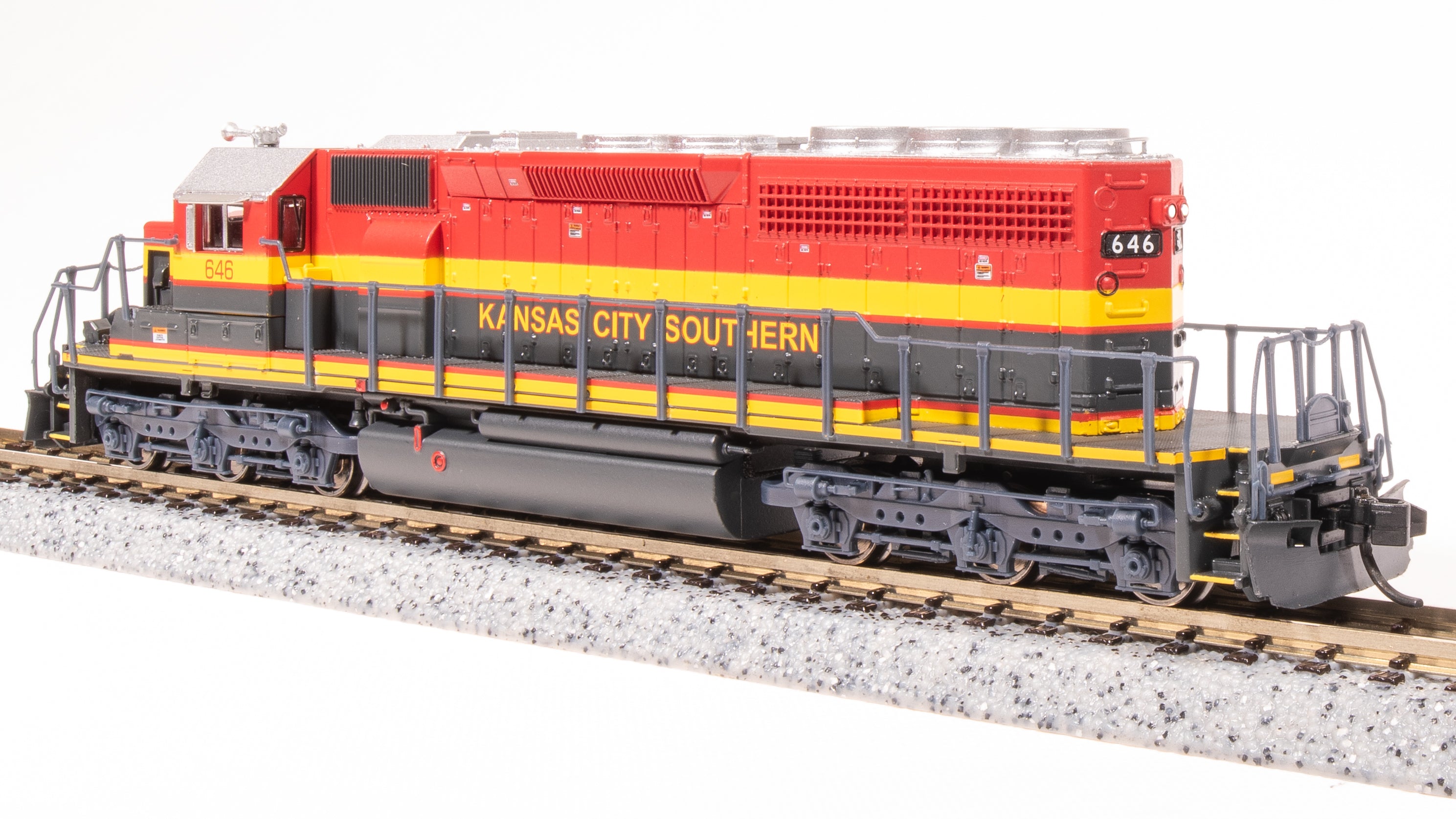 9957 EMD SD40-2, KCS 646, Belle Scheme, No-Sound / DCC-Ready, N