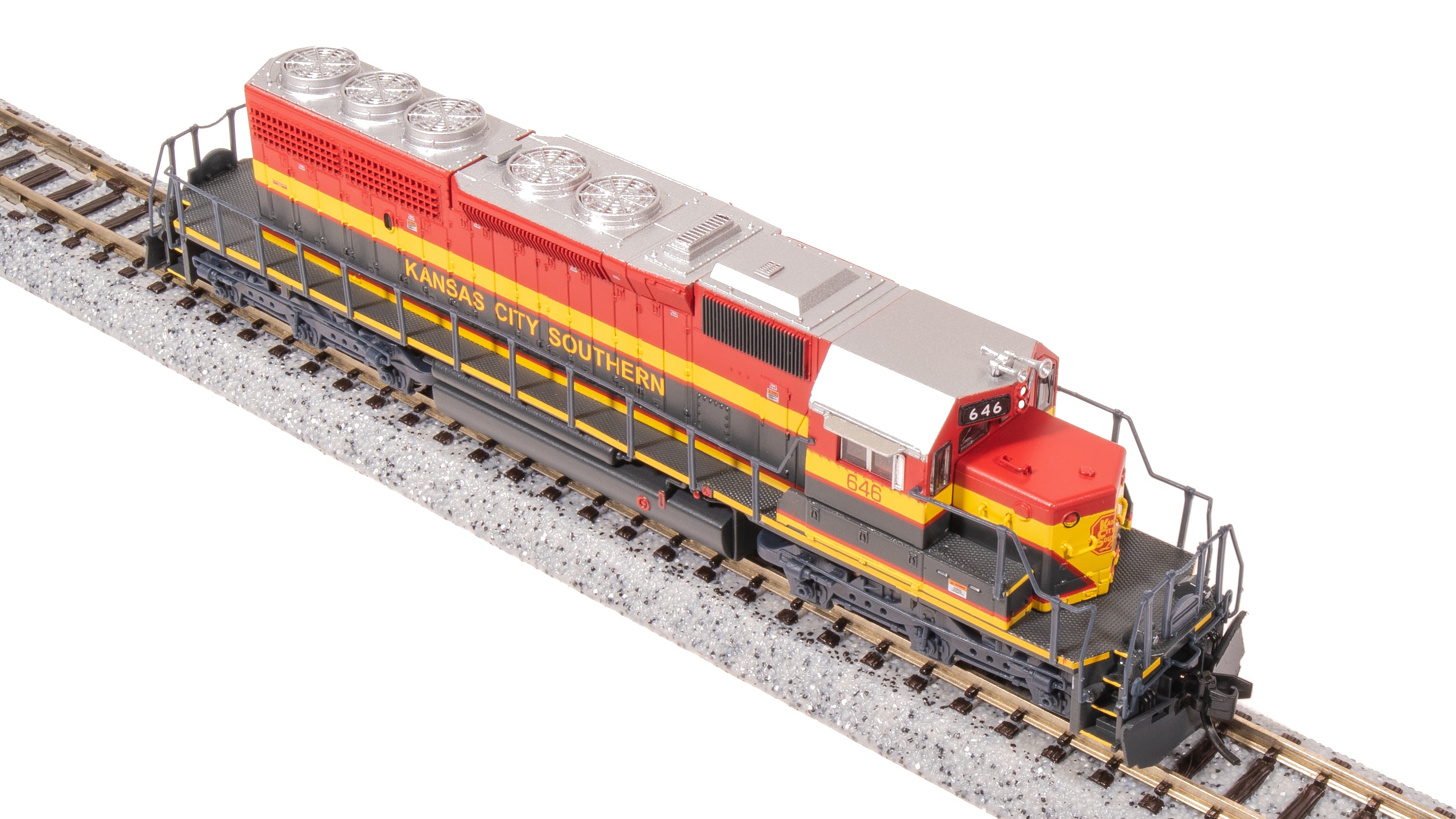 9957 EMD SD40-2, KCS 646, Belle Scheme, No-Sound / DCC-Ready, N