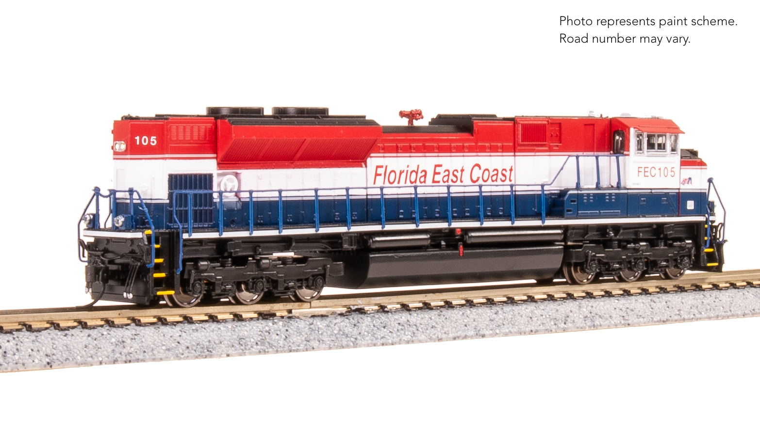 9968 EMD SD70ACe, FEC 105, Red, White, & Blue, Paragon4 Sound/DC/DCC, N
