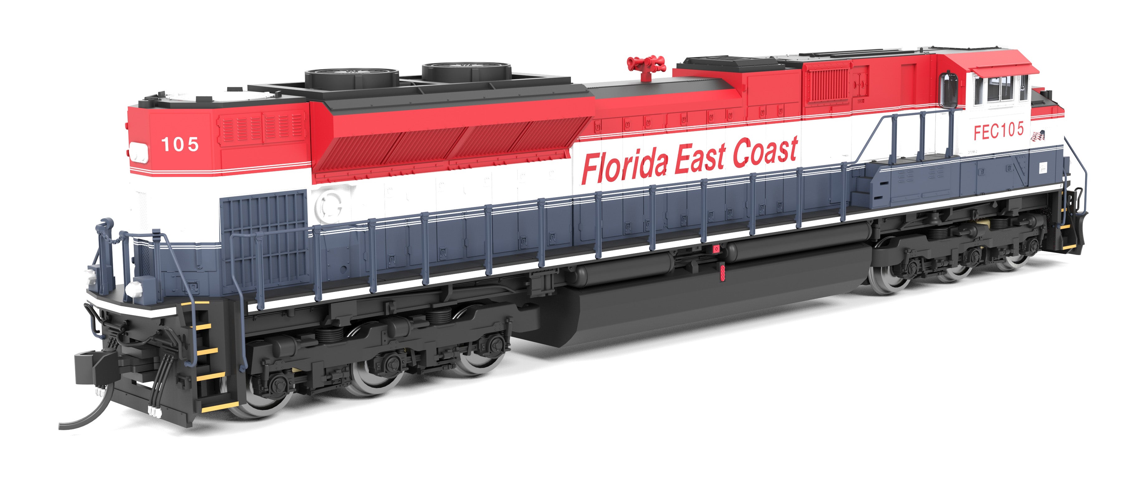 9968 EMD SD70ACe, FEC 105, Red, White, & Blue, Paragon4 Sound/DC/DCC, N