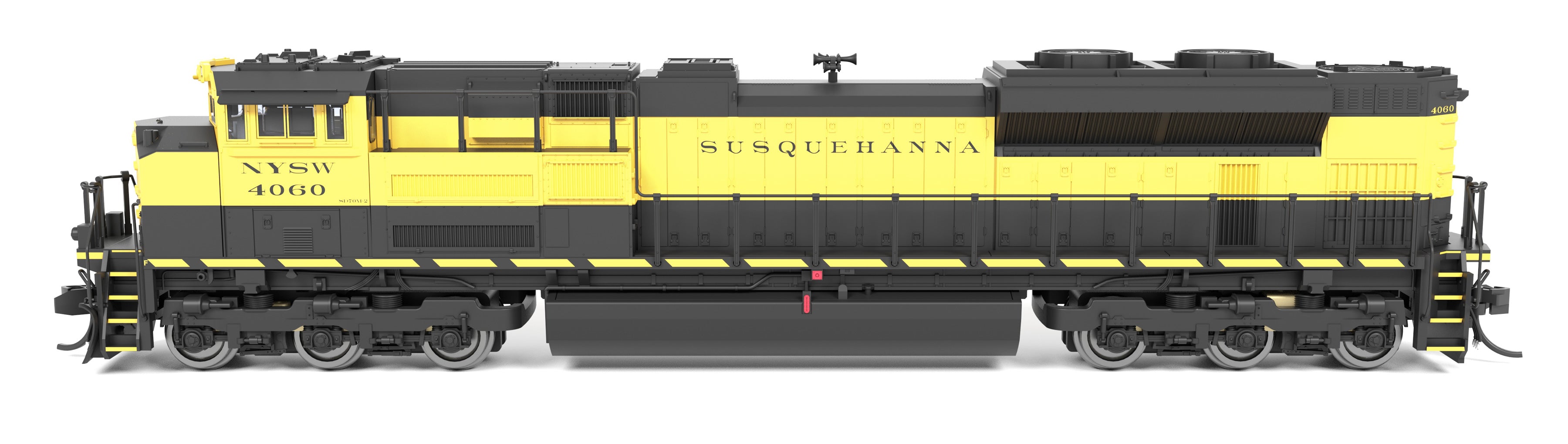 9976 EMD SD70ACe, NYSW 4060, Black and Yellow, Paragon4 Sound/DC/DCC, N