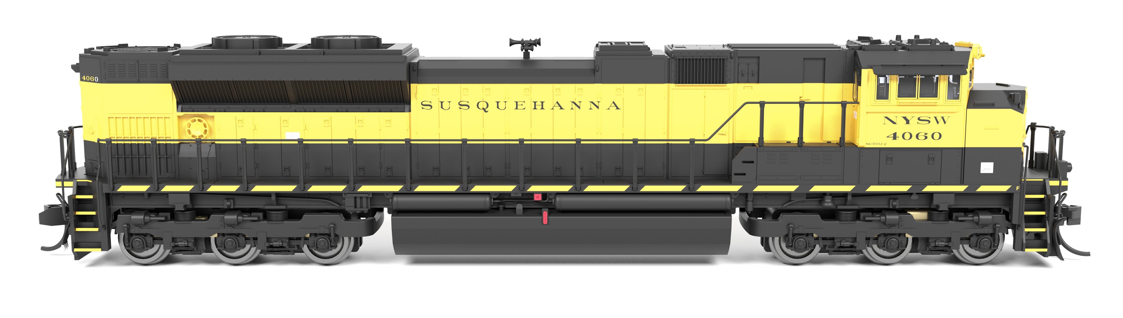 9976 EMD SD70ACe, NYSW 4060, Black and Yellow, Paragon4 Sound/DC/DCC, N