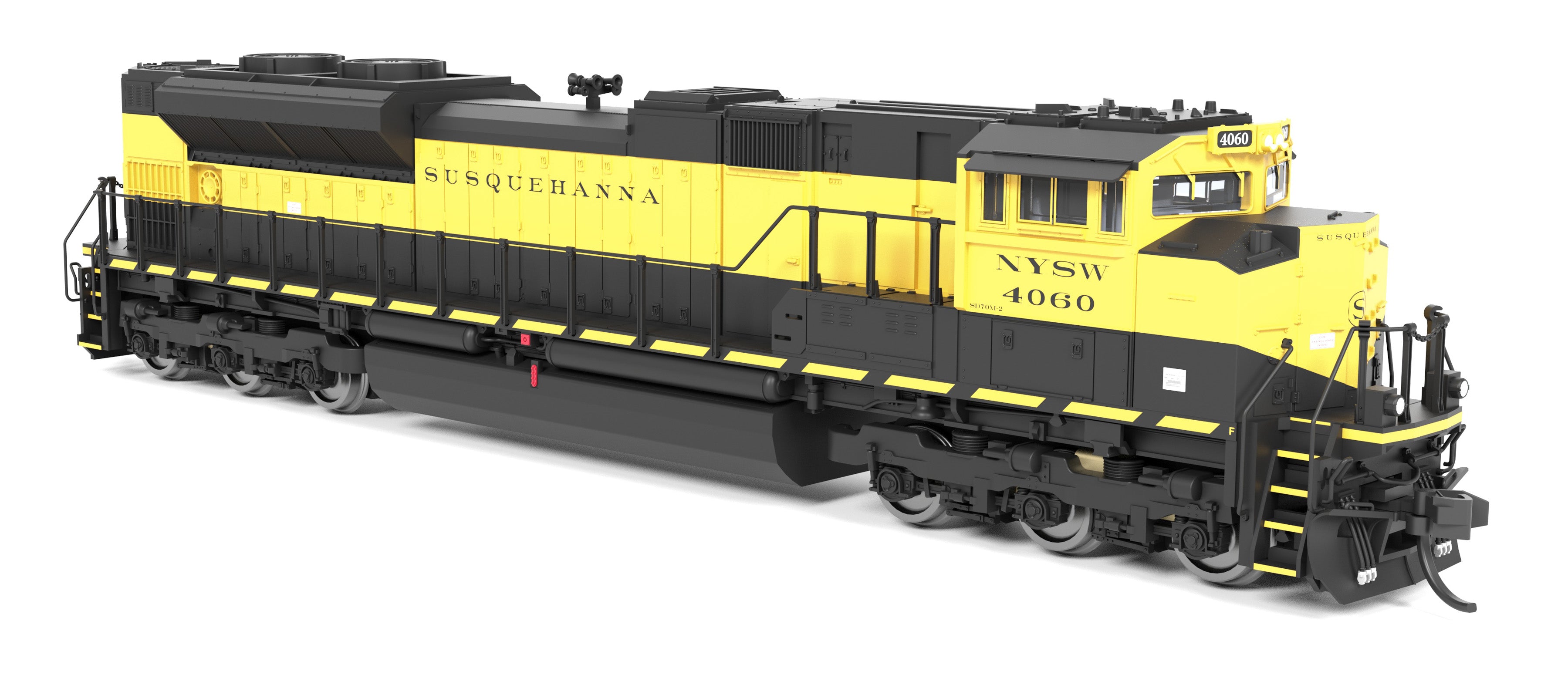 9976 EMD SD70ACe, NYSW 4060, Black and Yellow, Paragon4 Sound/DC/DCC, N