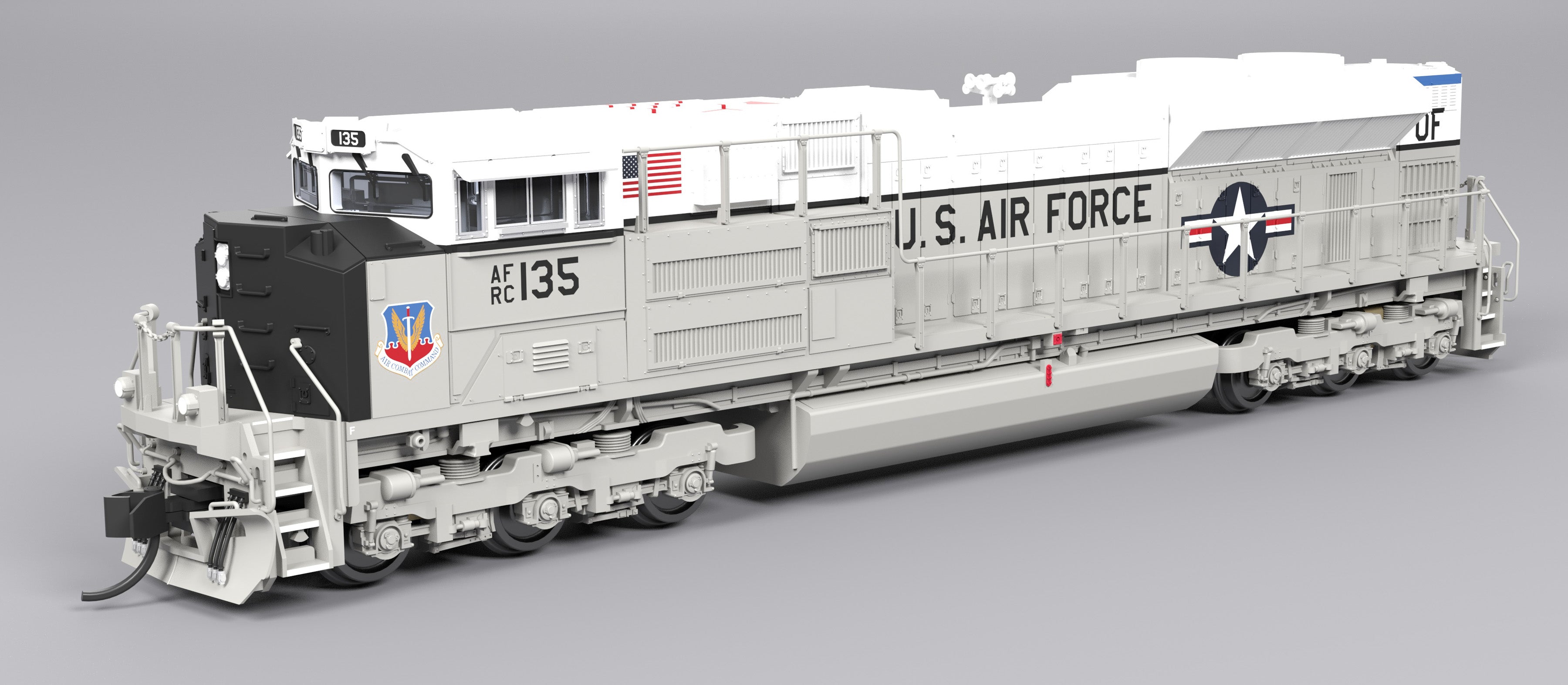 9984 EMD SD70ACe, US Air Force #135 Fantasy Paint, Paragon4 Sound/DC/DCC, N