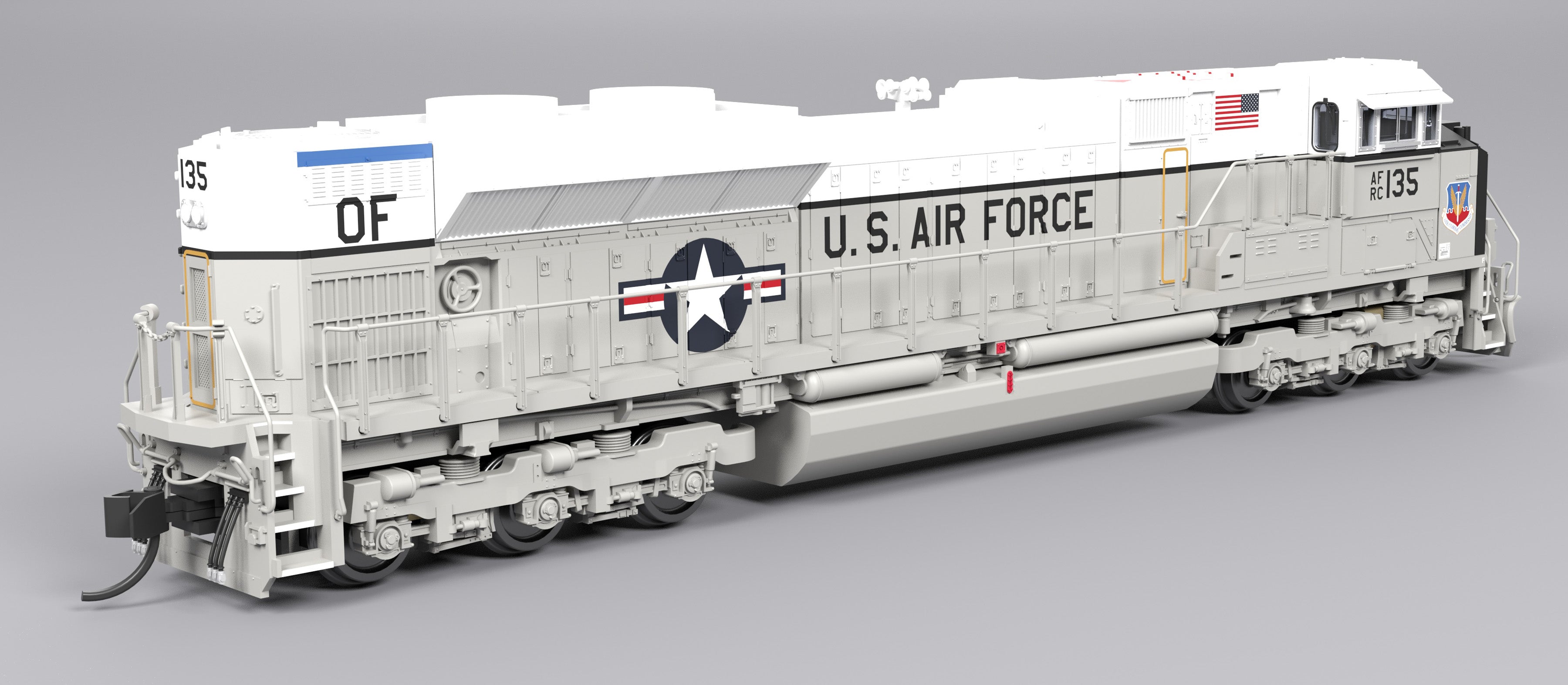 9984 EMD SD70ACe, US Air Force #135 Fantasy Paint, Paragon4 Sound/DC/DCC, N