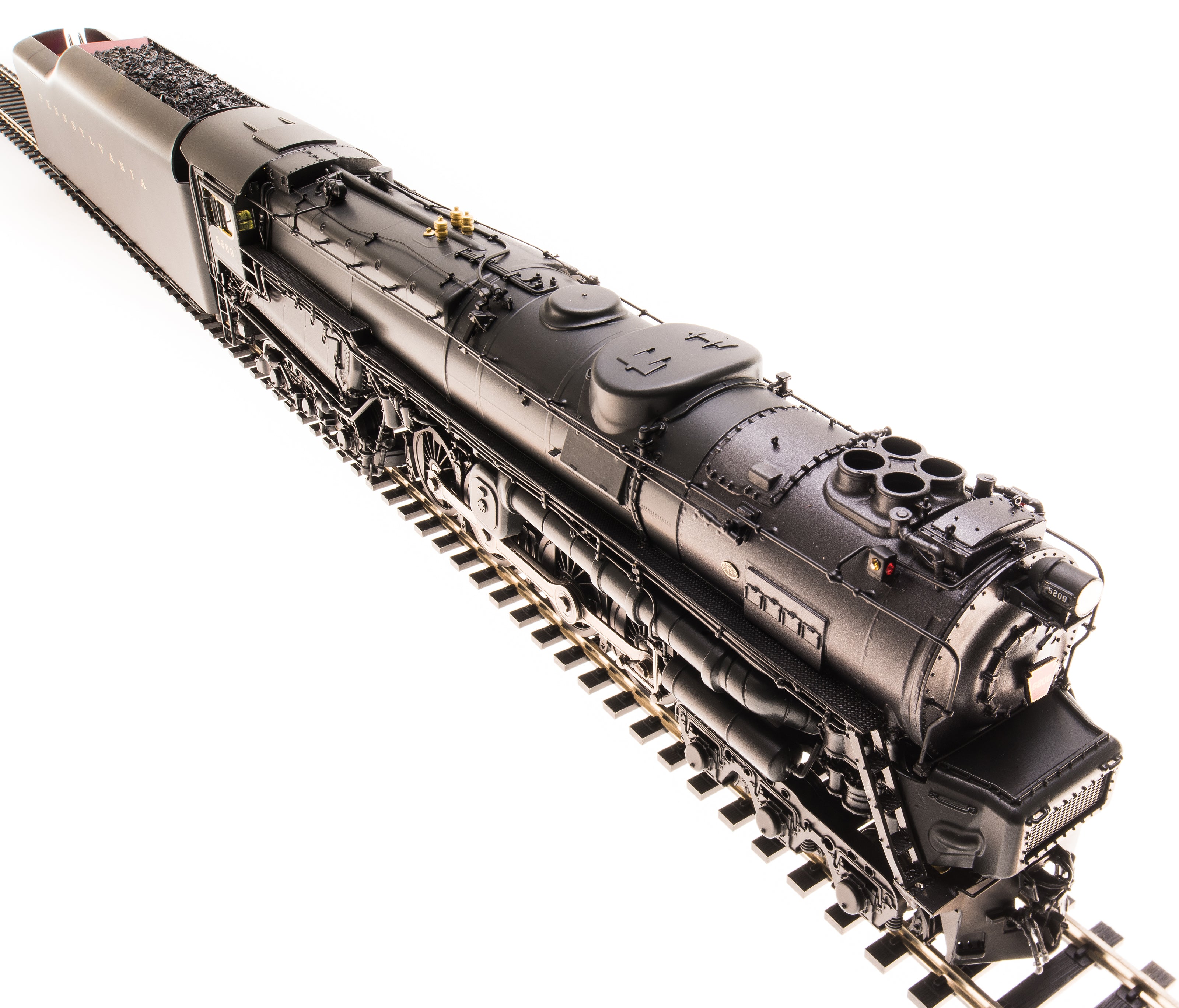 6184 PRR S2 6-8-6 Turbine #6200, as-built version, Paragon4 Sound/DC/DCC, Smoke, HO