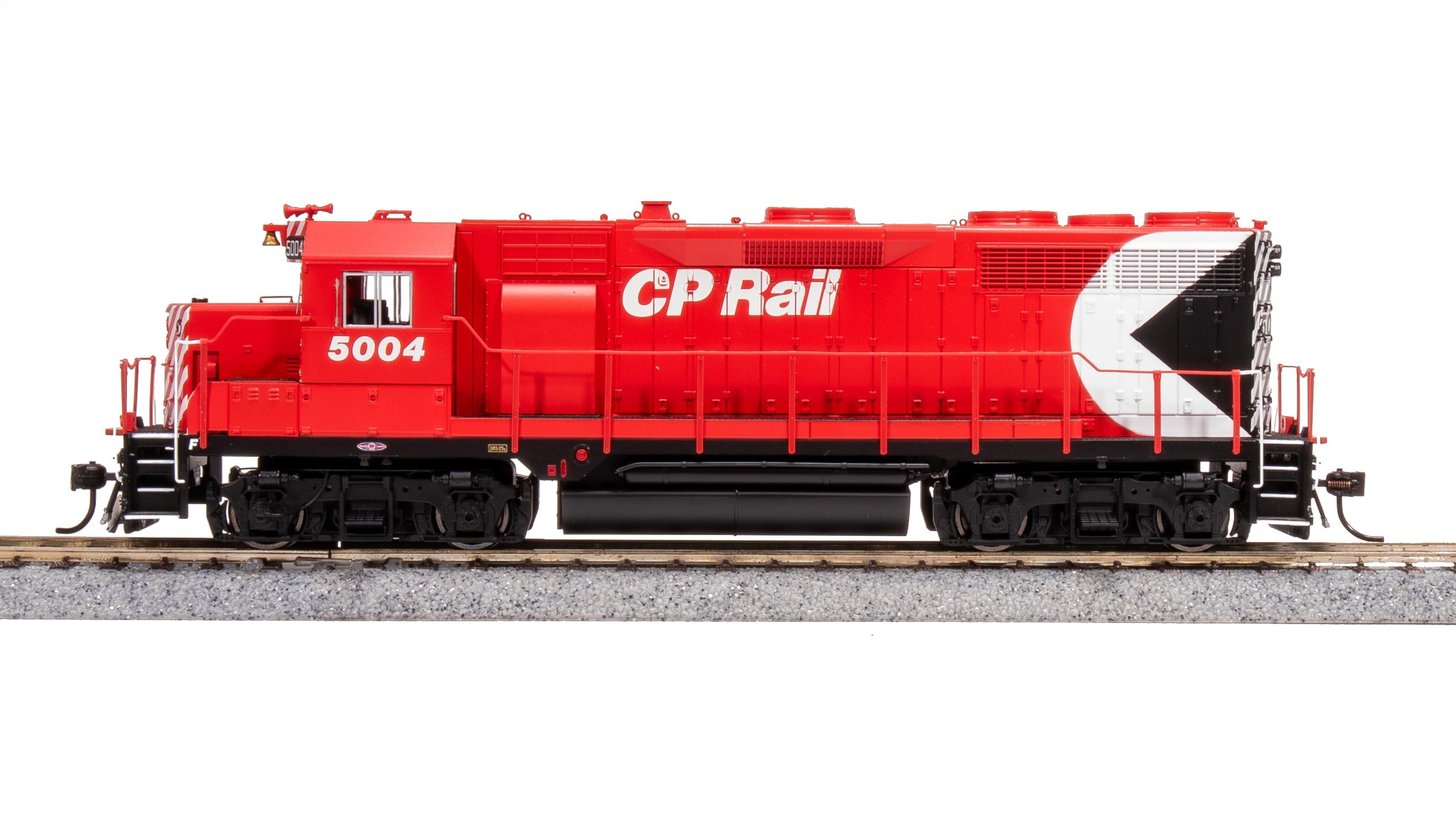 REFURBISHED R8224 EMD GP35, CP 5004, Multimark w/ 5" Stripes, No-Sound / DCC-Ready, HO