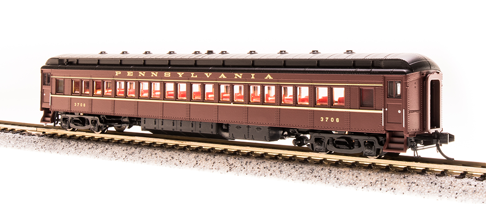 3762 PRR P70R with Ice AC Tuscan Red w Gold Lettering Stripes Sin