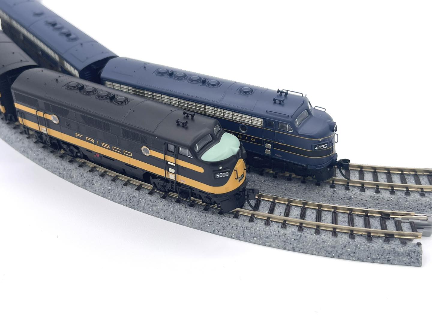 Model Spotlight: N Scale F3's and F7's