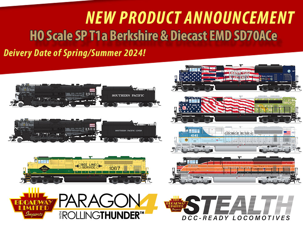 NEW PRODUCT ANNOUNCEMENT: SP T1a Berkshire, and Diecast EMD SD70ACe