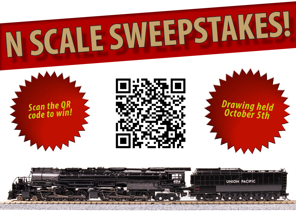 Enter to win $5,000 worth of N Scale products!