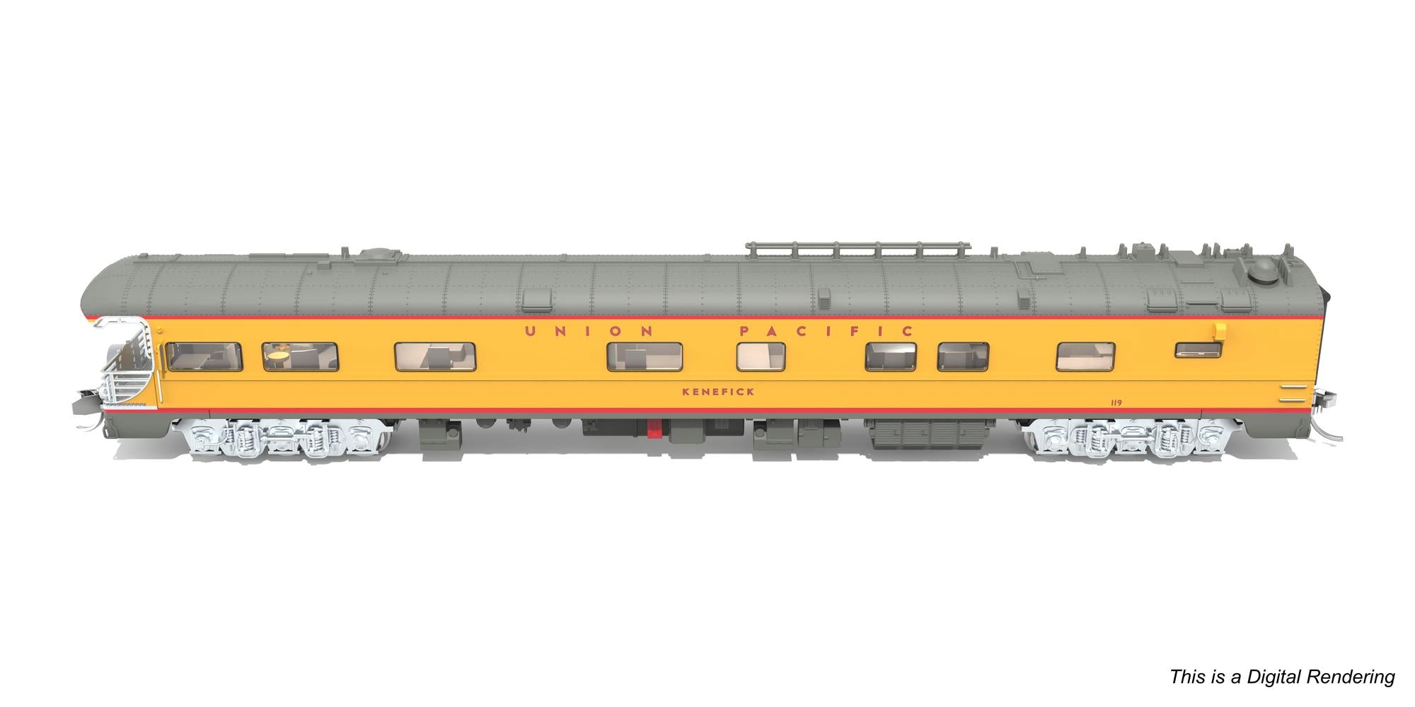 Union Pacific Passenger Car模型 Union Pacific Business Car #119 N (2027)