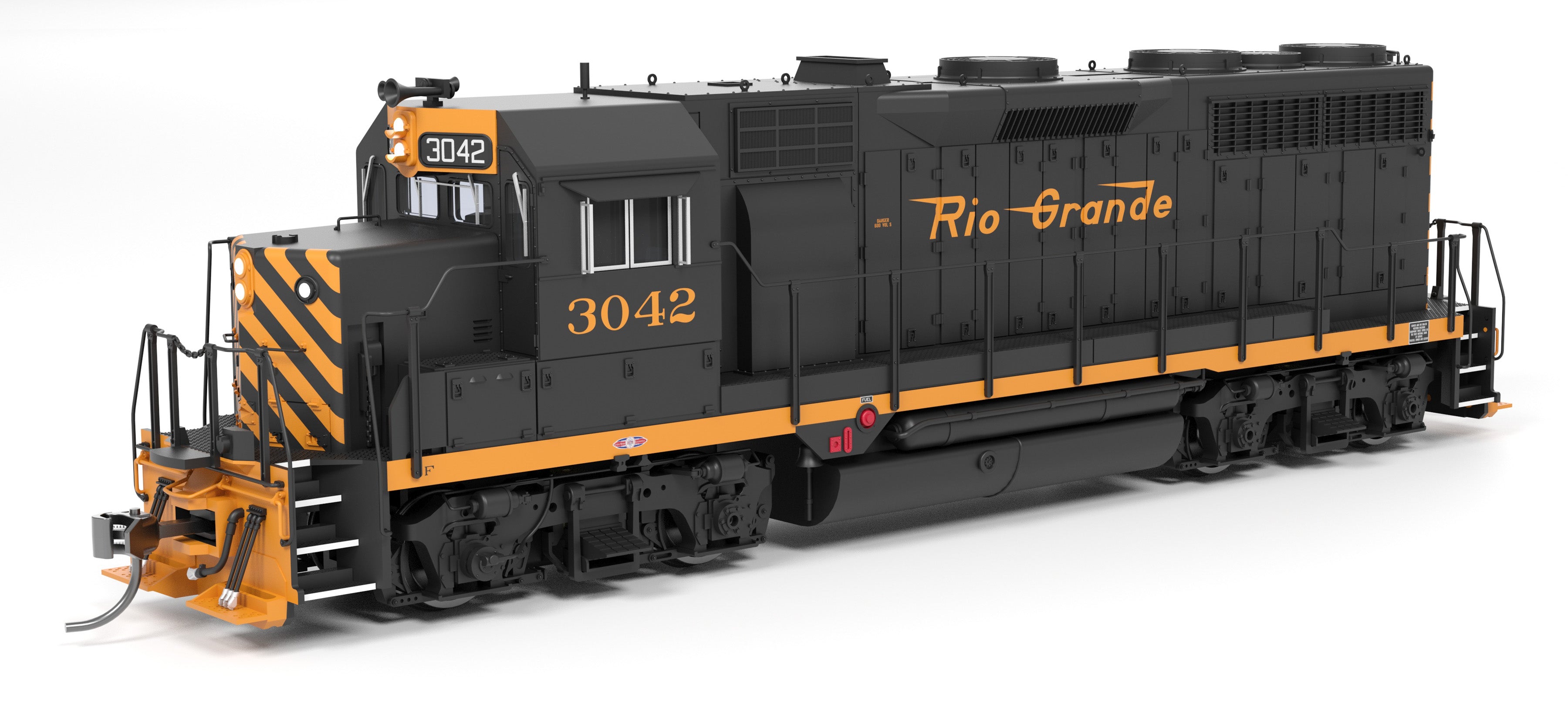 10009 EMD GP35, DRGW 3042, As-Delivered Scheme, Paragon4 Sound/DC/DCC, HO