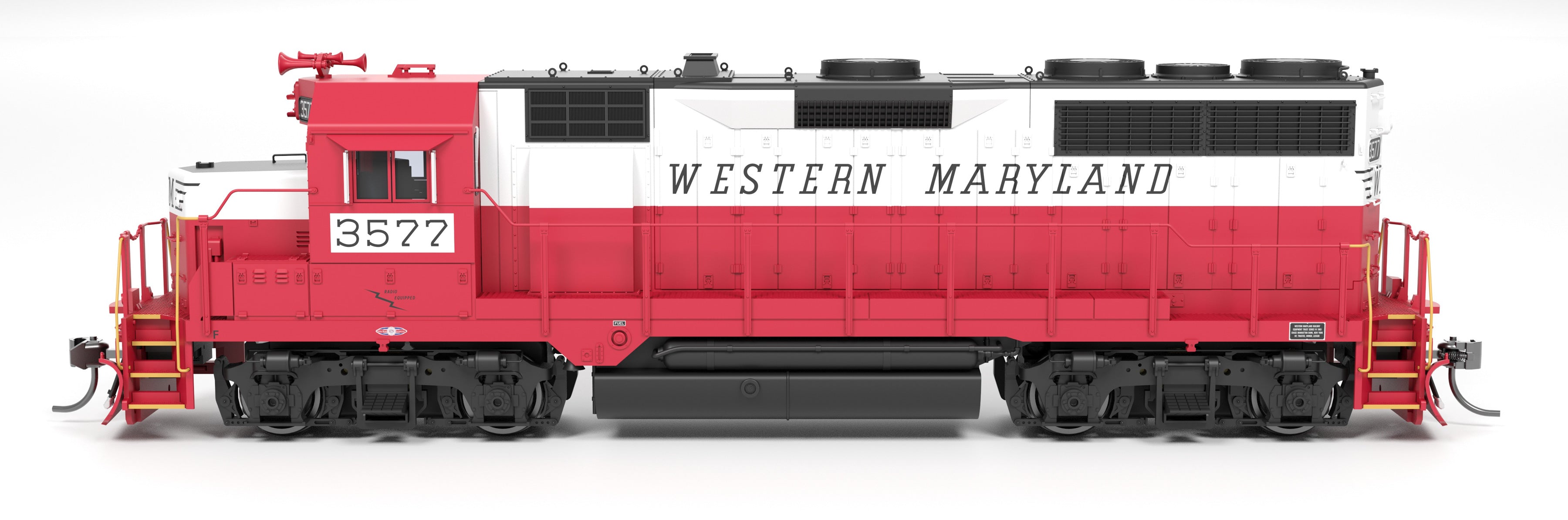 10042 EMD GP35, WM 3577, Circus Paint Scheme, No-Sound / DCC-Ready, HO (Hobby Express Exclusive)