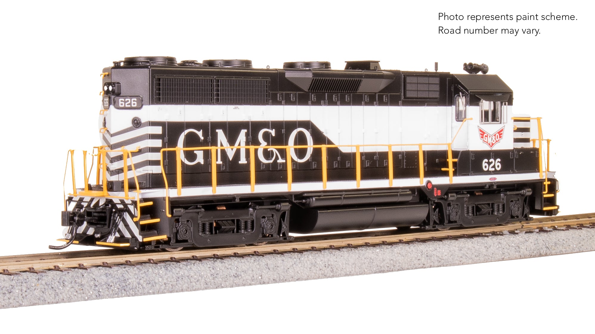 10016 EMD GP35, GM&O 633, As-Delivered Scheme, No-Sound / DCC-Ready, HO