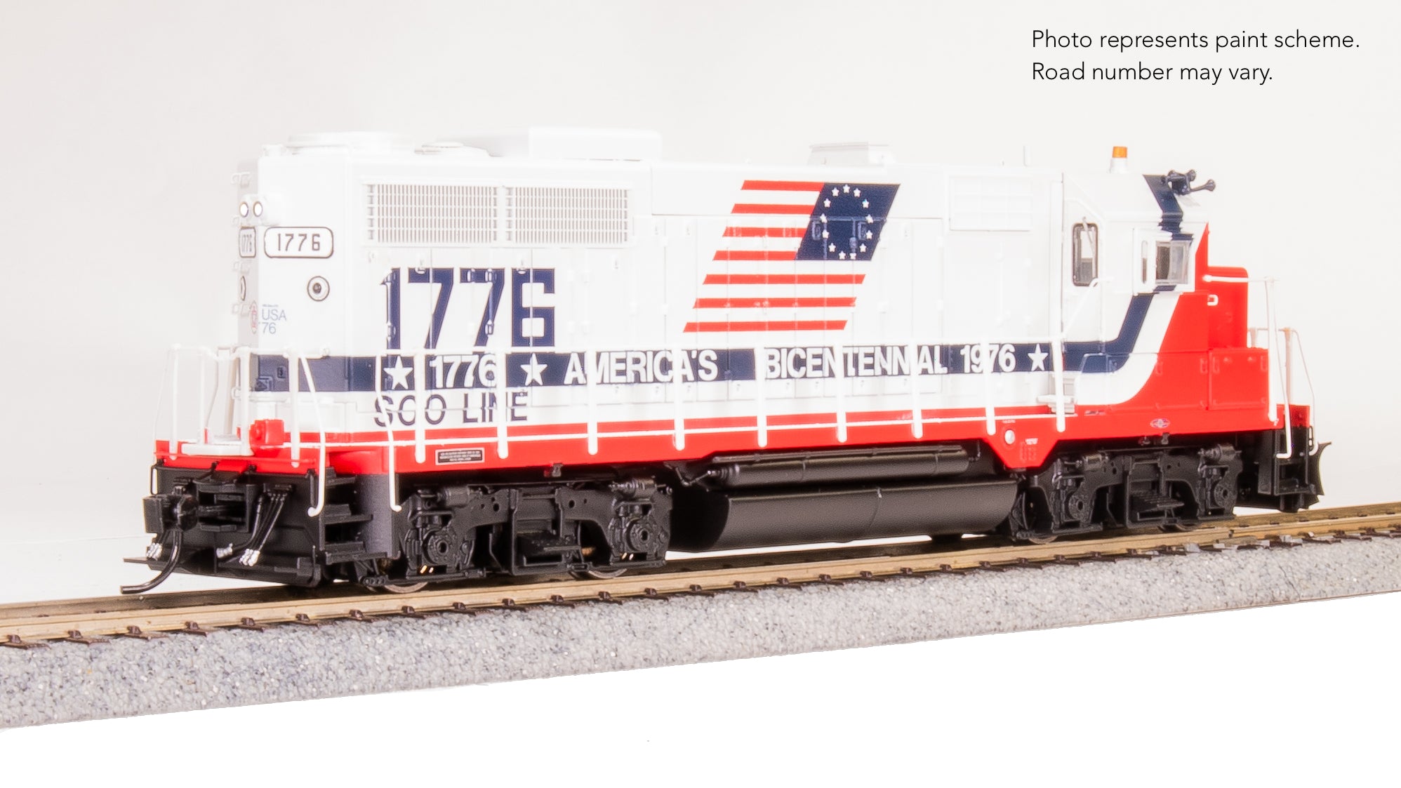 10019 EMD GP35, SOO 1776, Bicentennial Scheme, Paragon4 Sound/DC/DCC, HO