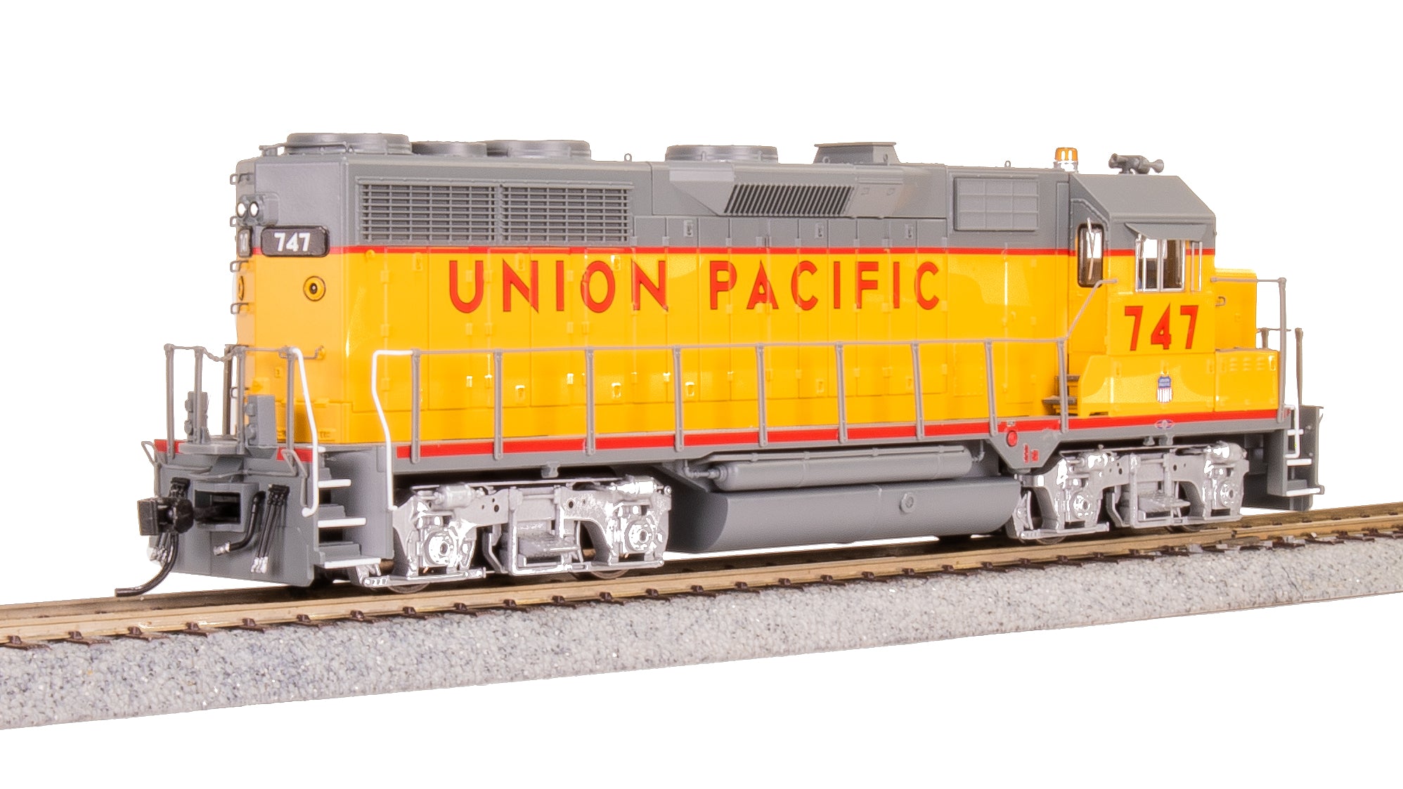 ***PRODUCTION SAMPLE*** REFURBISHED R10023 EMD GP35, UP 747, 1980's Paint, No-Sound / DCC-Ready, HO