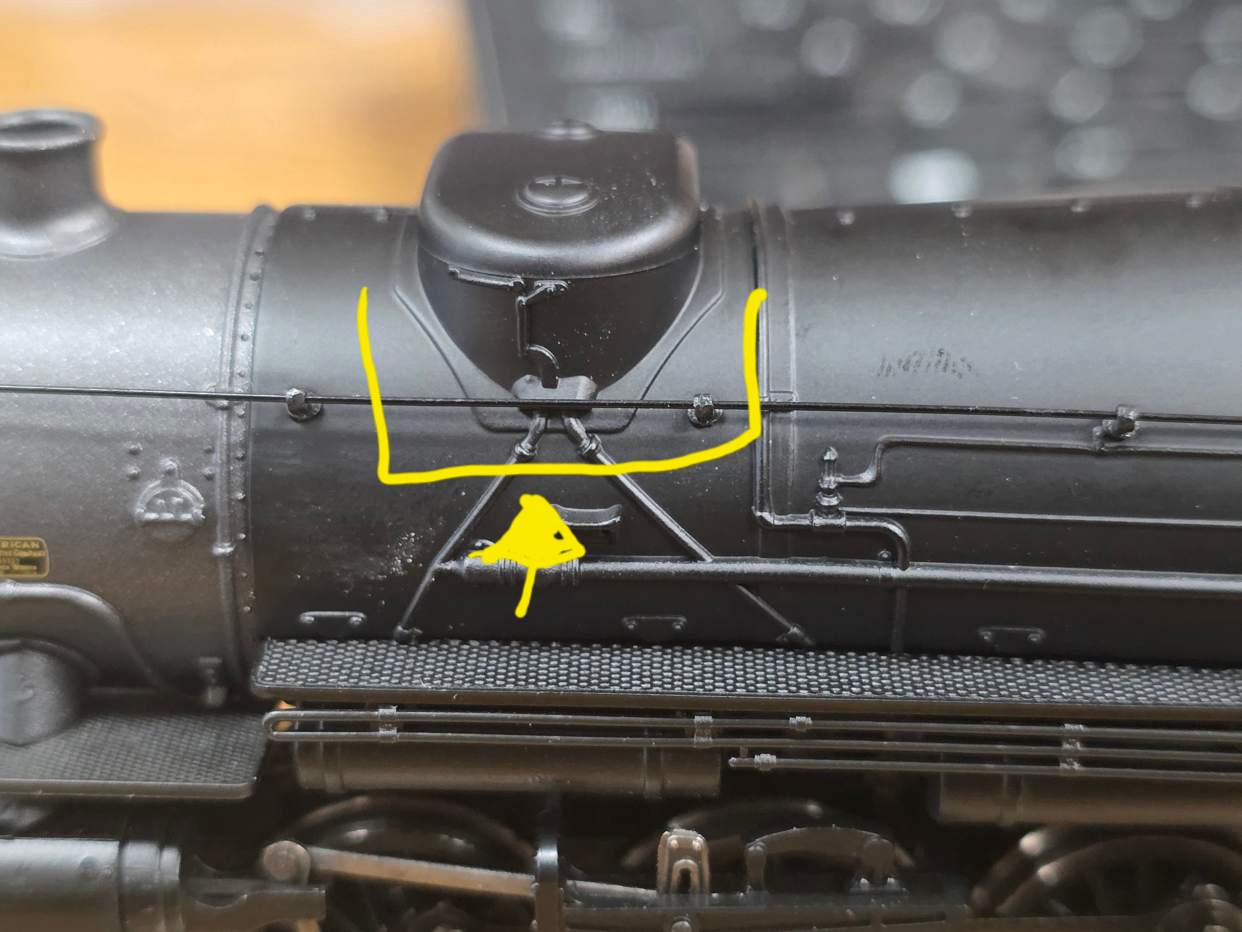 **(MISSING ROAD NUMBER, SOLD AS IS, SEE PHOTO)** R5548-1 USRA Heavy Mikado, L&N #1860, Paragon3 Sound/DC/DCC, HO