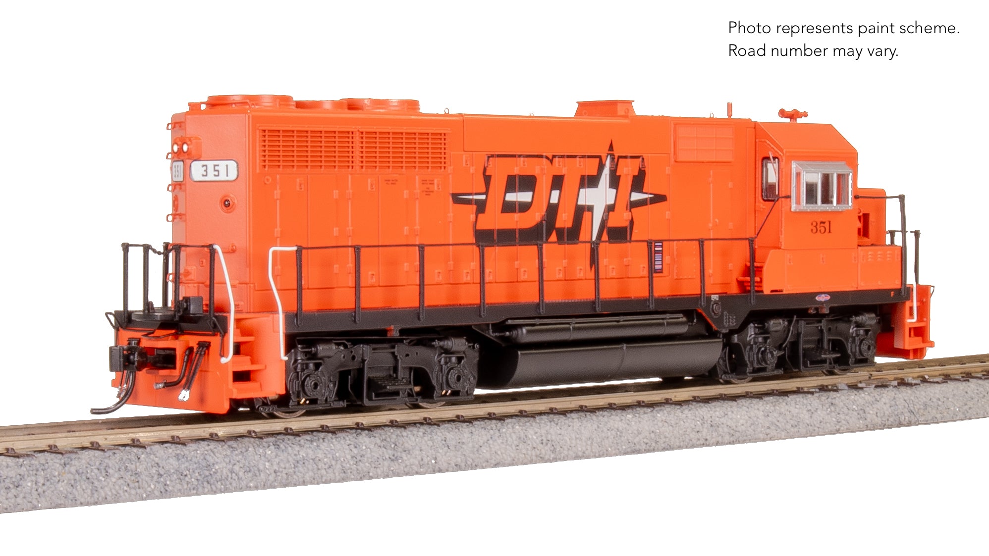 10031 EMD GP35, DT&I 351, Star Scheme, Paragon4 Sound/DC/DCC, HO (Smokebox Graphics Exclusive)