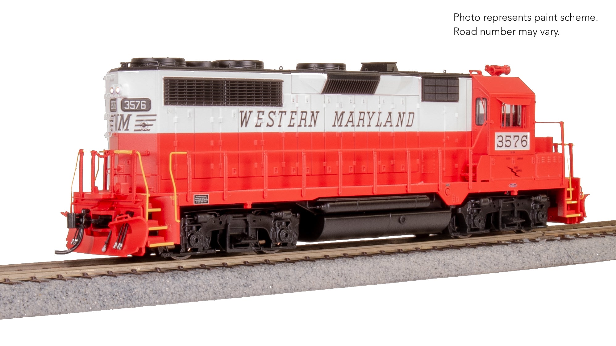 10043 EMD GP35, WM 3576, Circus Paint Scheme, No-Sound / DCC-Ready, HO (Hobby Express Exclusive)
