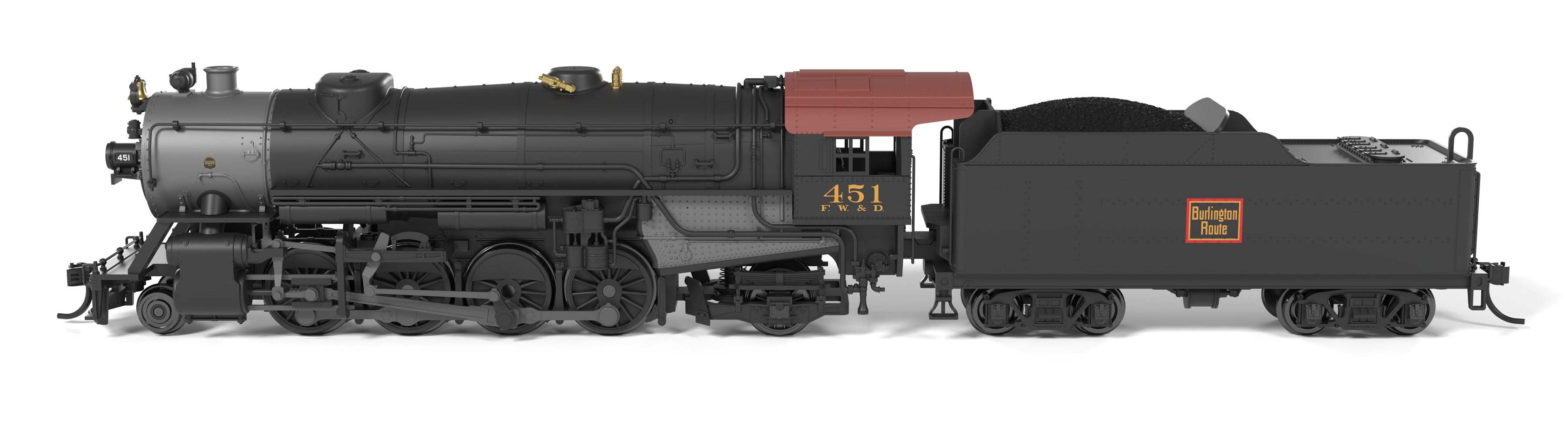 10050 USRA Heavy Mikado, CBQ (FWD) 451, Paragon4 Sound/DC/DCC, N