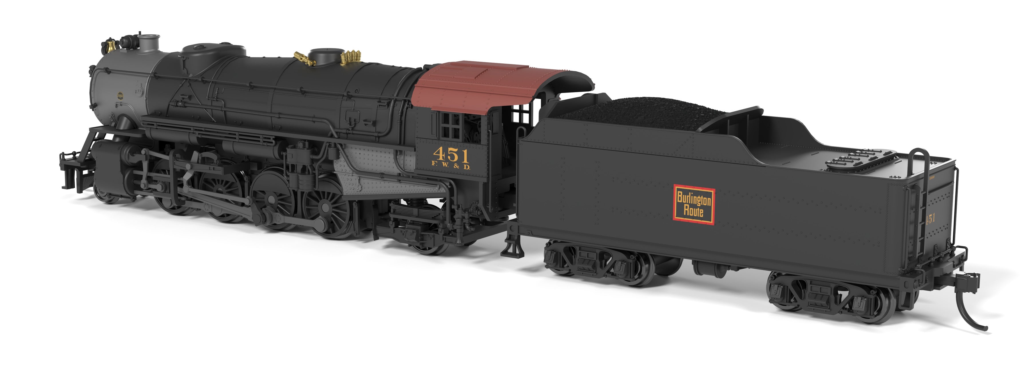 10050 USRA Heavy Mikado, CBQ (FWD) 451, Paragon4 Sound/DC/DCC, N