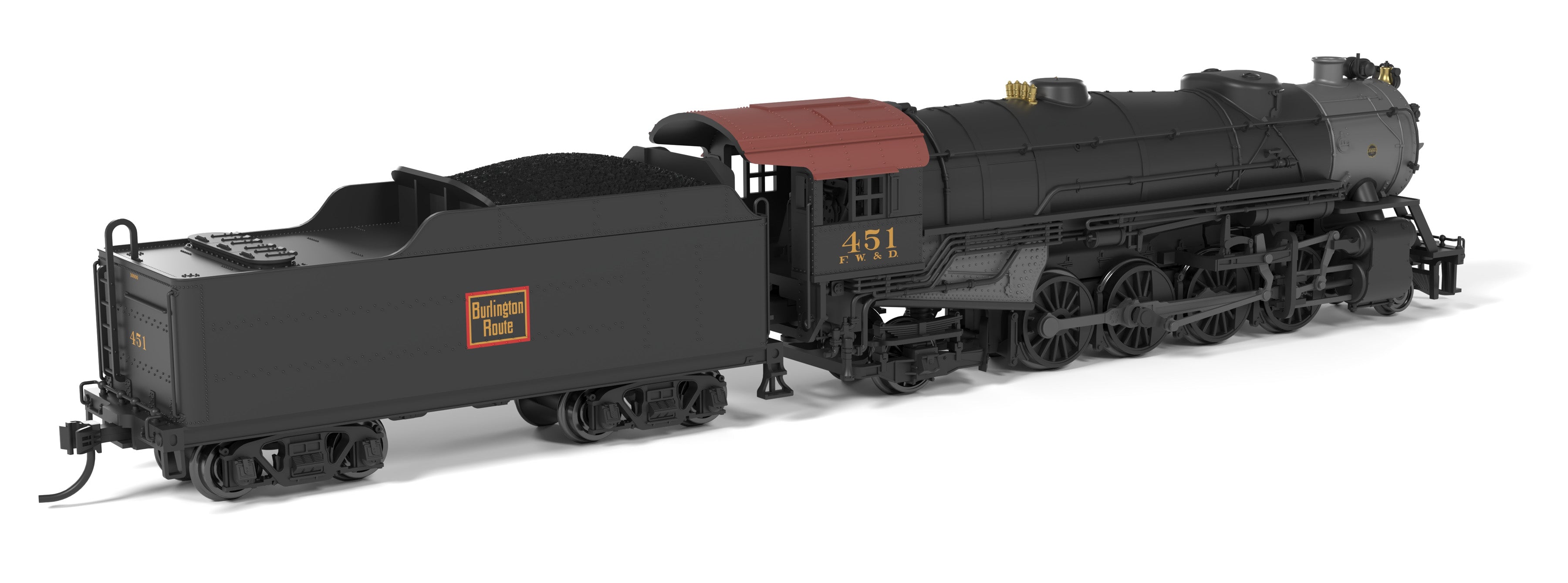 10050 USRA Heavy Mikado, CBQ (FWD) 451, Paragon4 Sound/DC/DCC, N