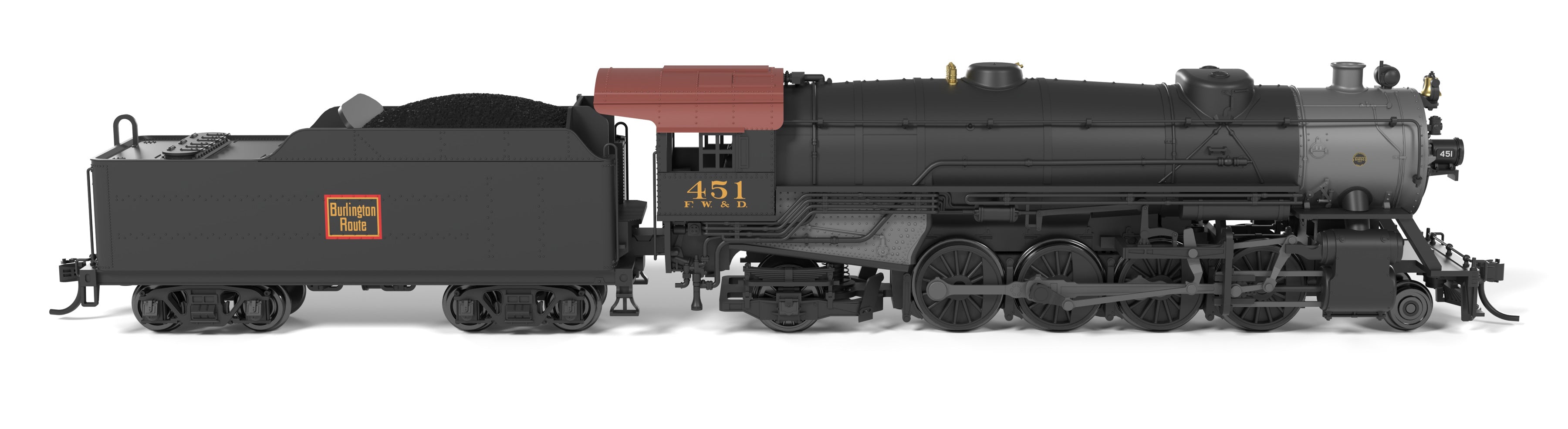 10050 USRA Heavy Mikado, CBQ (FWD) 451, Paragon4 Sound/DC/DCC, N