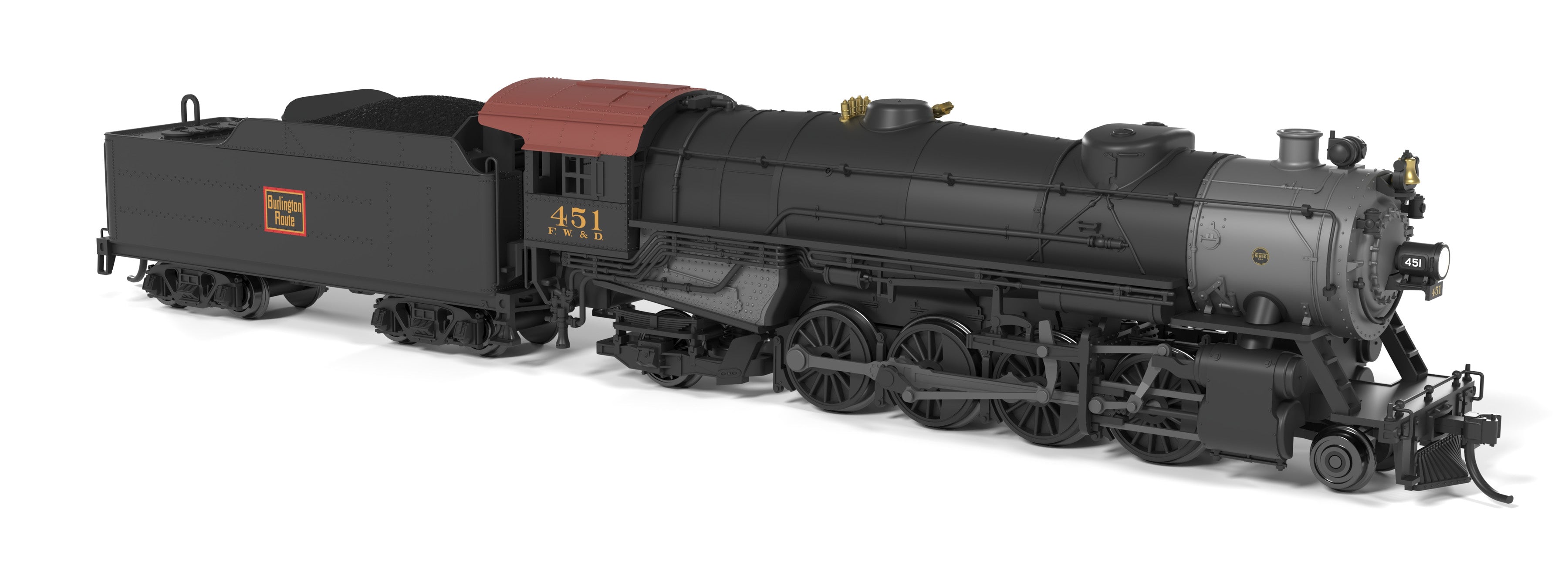 10050 USRA Heavy Mikado, CBQ (FWD) 451, Paragon4 Sound/DC/DCC, N