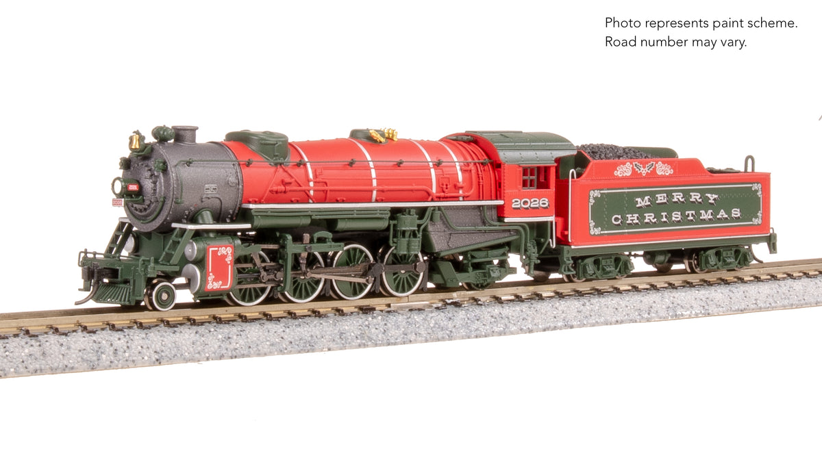 10063 USRA Heavy Mikado, Christmas 2026, No-Sound / DCC-Ready, N