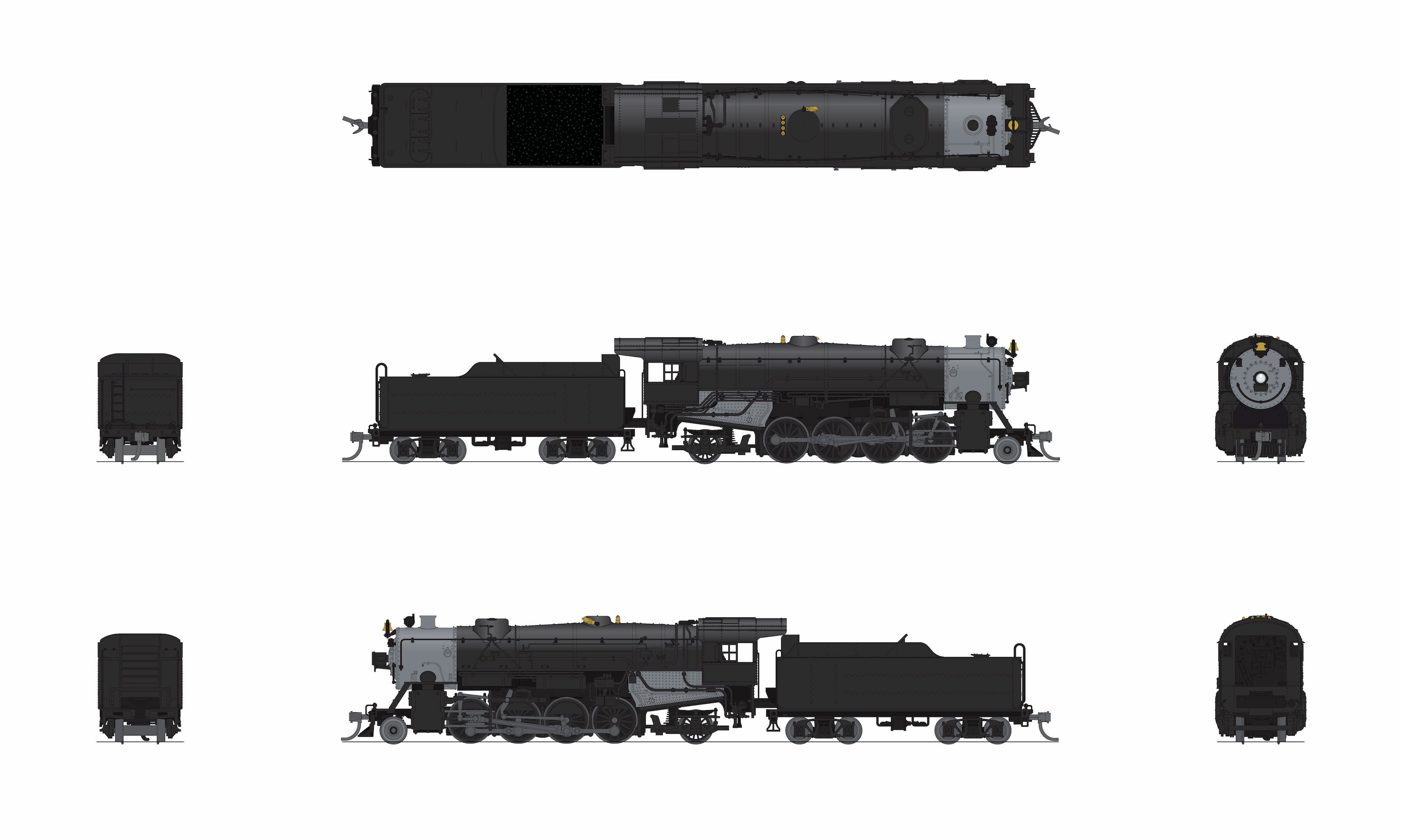 10064 USRA Heavy Mikado, Unlettered, Paragon4 Sound/DC/DCC, N