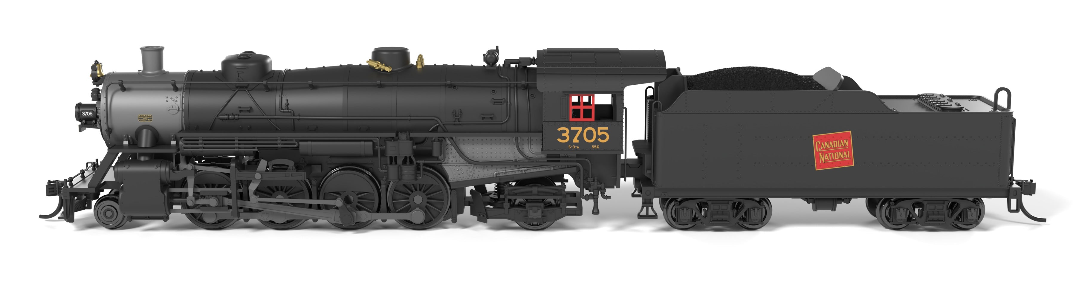 10072 USRA Light Mikado, CN 3705, No-Sound / DCC-Ready, N