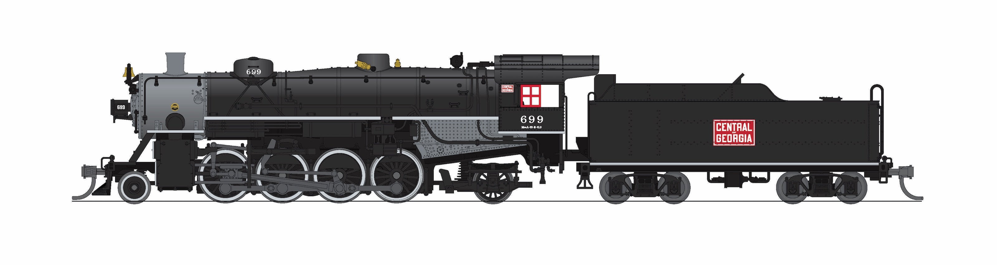 10078 USRA Light Mikado, CofG 699, TVRM Excursion Appearance, Paragon4 Sound/DC/DCC, N