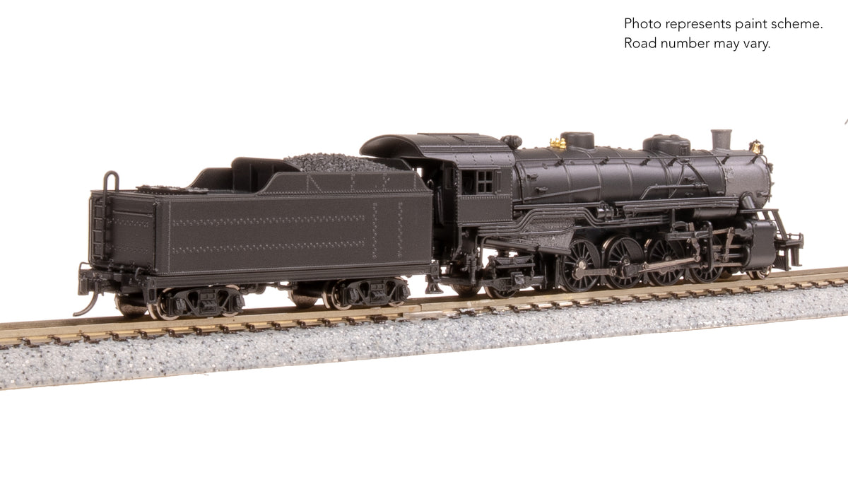 10095 USRA Light Mikado, Unlettered, No-Sound / DCC-Ready, N