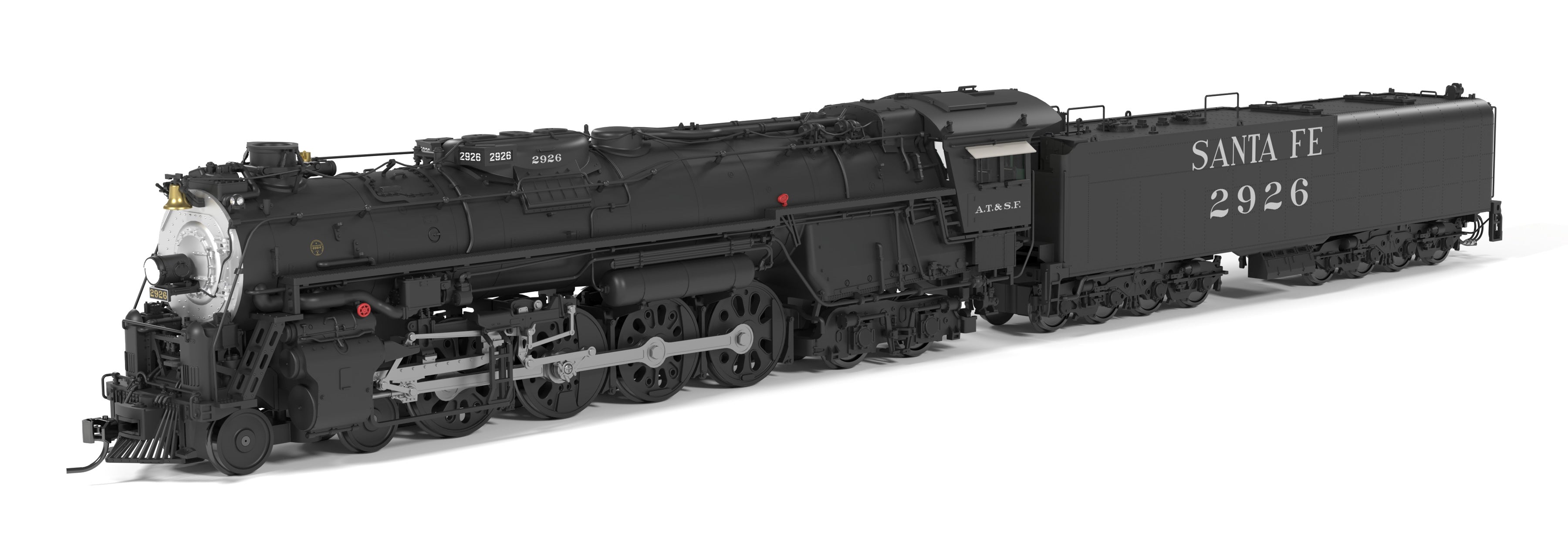 10101 ATSF Class 2900 4-8-4, #2926, As Appears Today, No-Sound / DCC-R