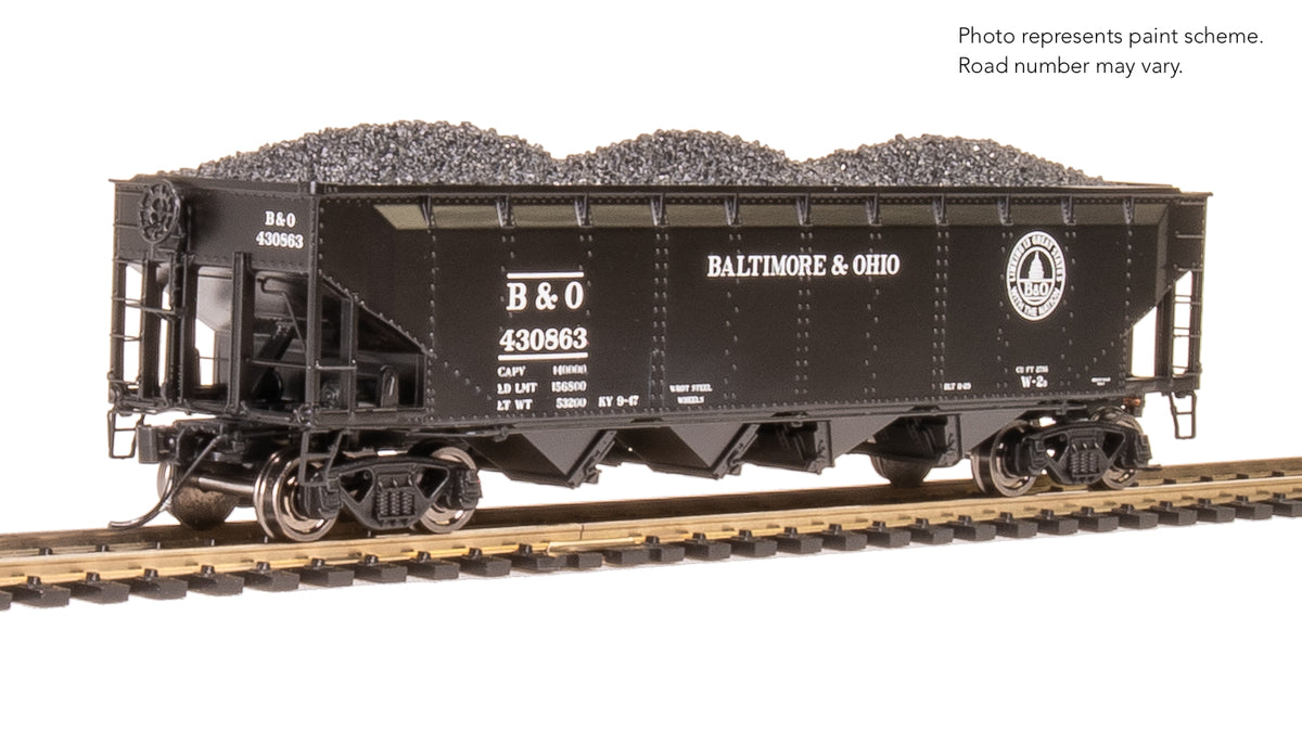 10130 ARA 70-ton 4-Bay Hopper, B&O W2b, "13 Great States", 6-pack A, HO