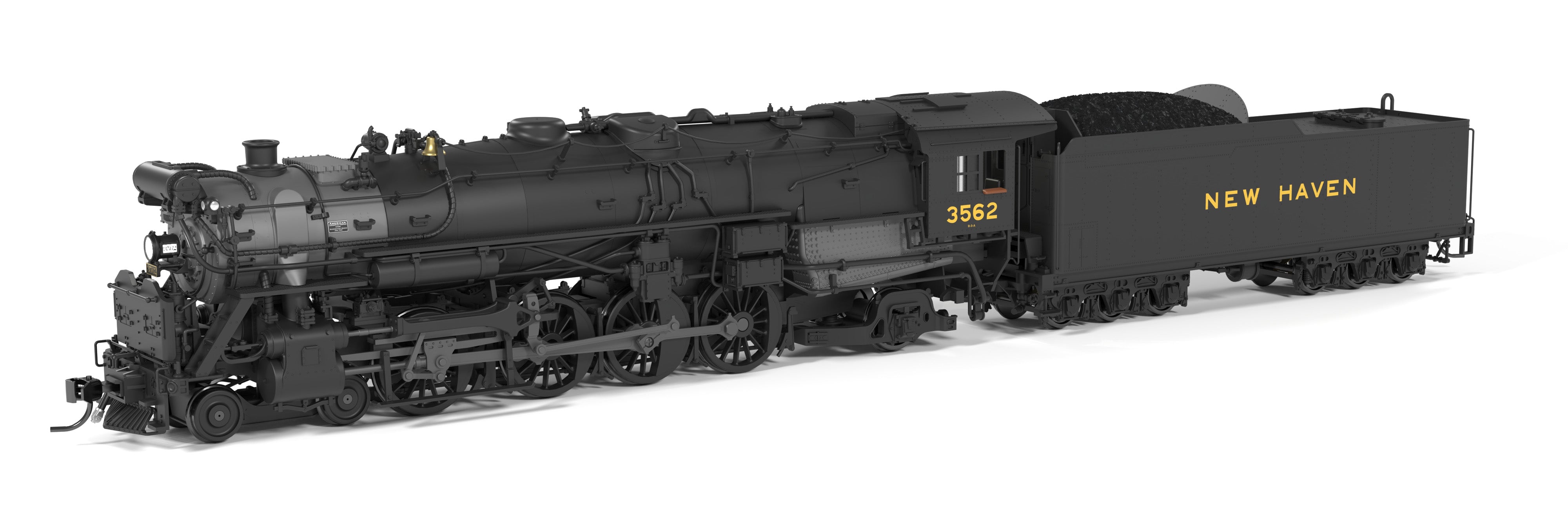 10155 New Haven R3a 4-8-2, 3562, 1940 - 1945 Appearance, Paragon4 Sound/DC/DCC, Smoke, HO