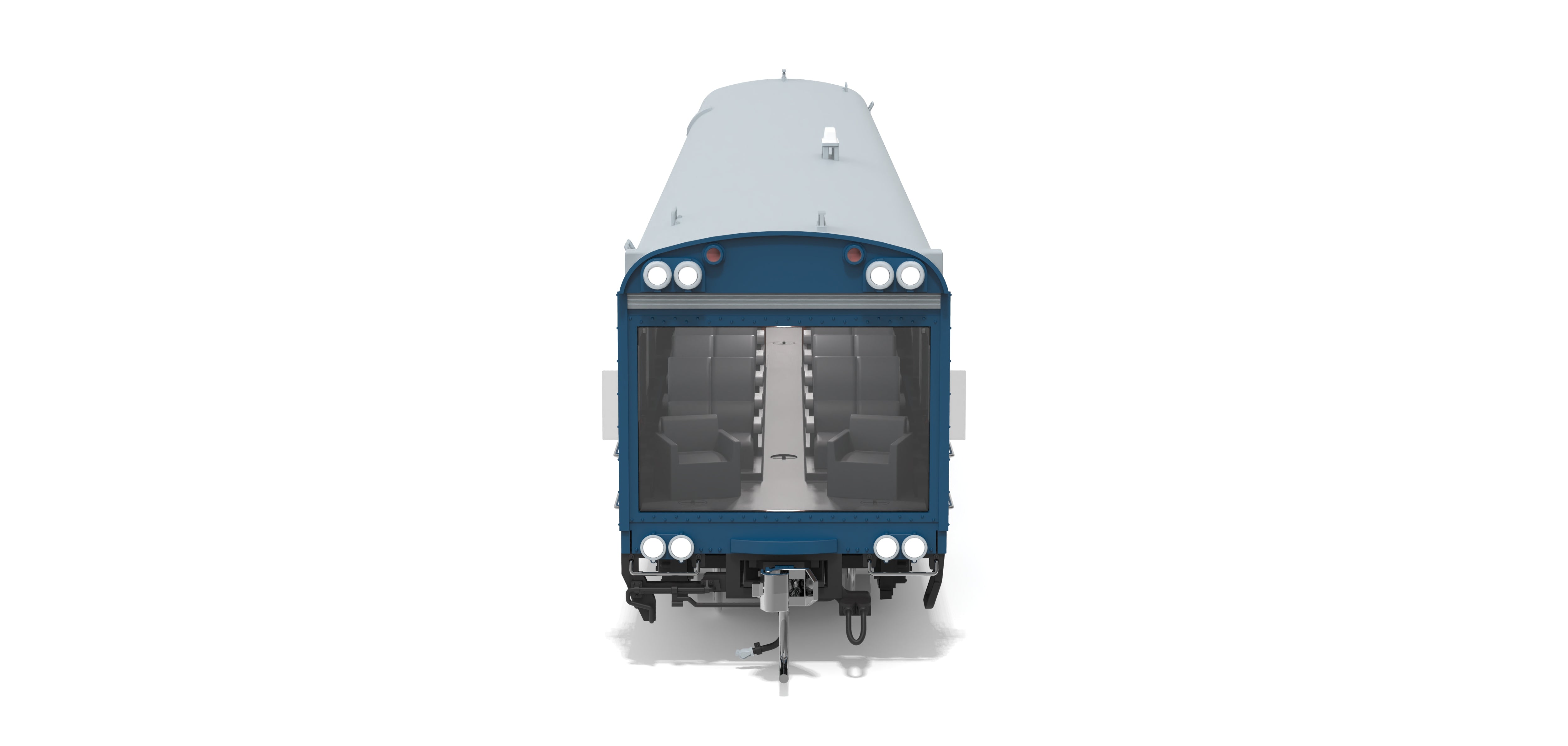 10175 CSX Track Inspection Car, #994009, "Alabama", 2014-2021 Appearance, HO