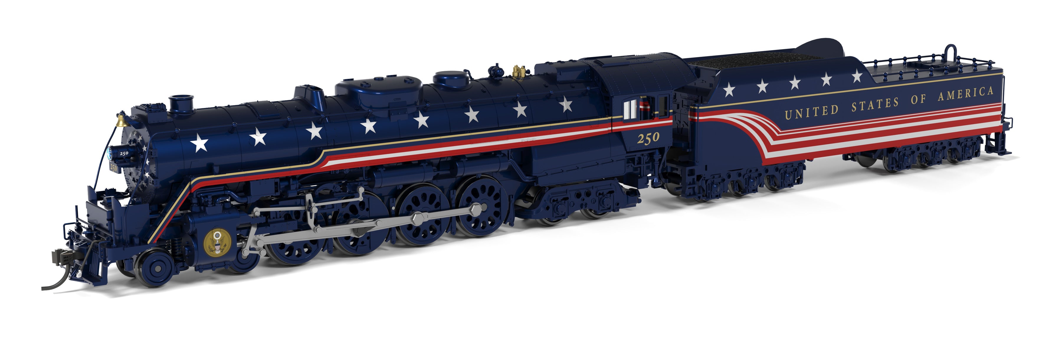 10195 Reading T1 4-8-4, AFT 250, Fantasy Paint, No-Sound / DCC-Ready, N Club Price $159.99