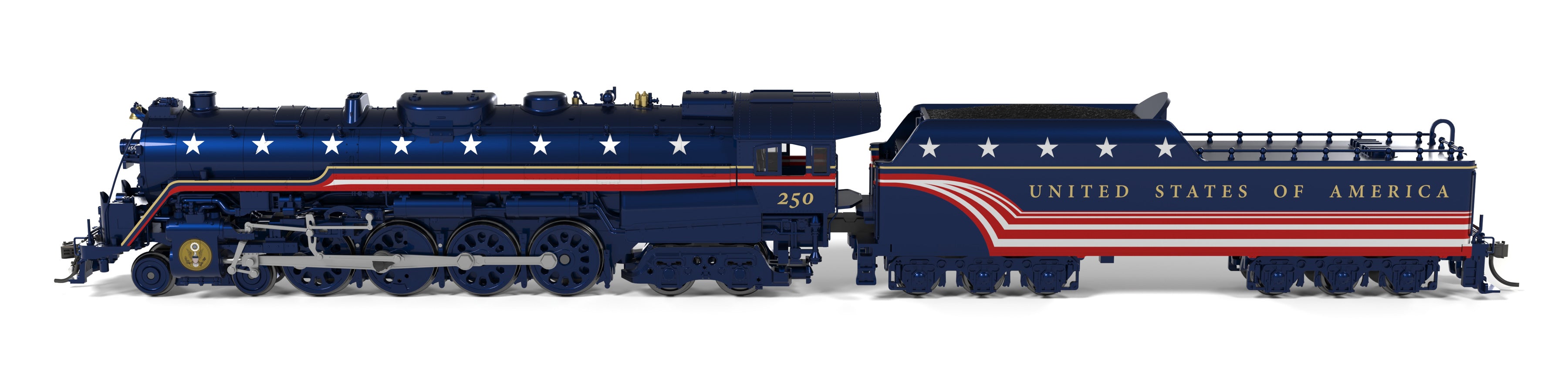 10195 Reading T1 4-8-4, AFT 250, Fantasy Paint, No-Sound / DCC-Ready, N Club Price $159.99