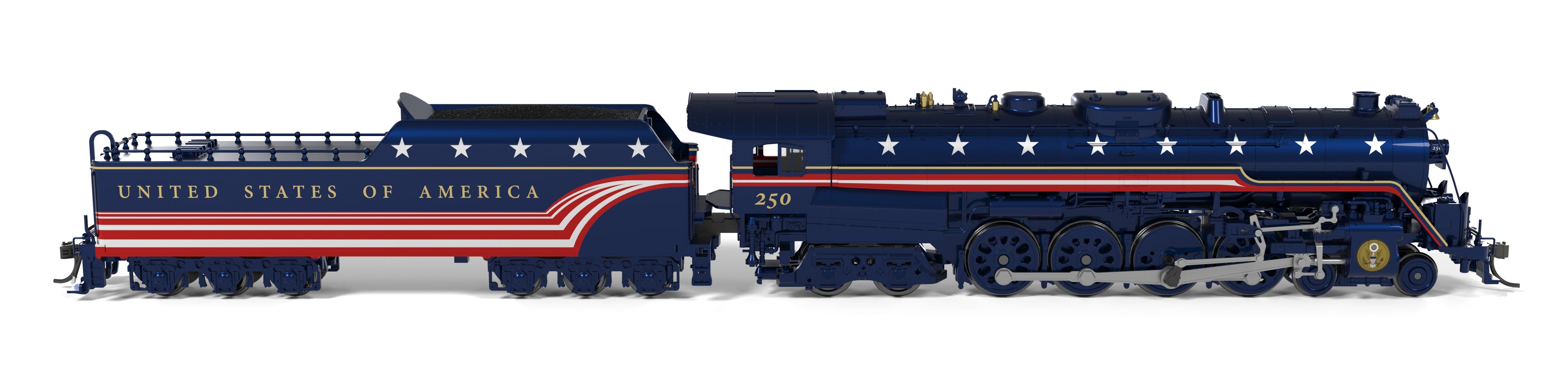 10195 Reading T1 4-8-4, AFT 250, Fantasy Paint, No-Sound / DCC-Ready, N Club Price $159.99