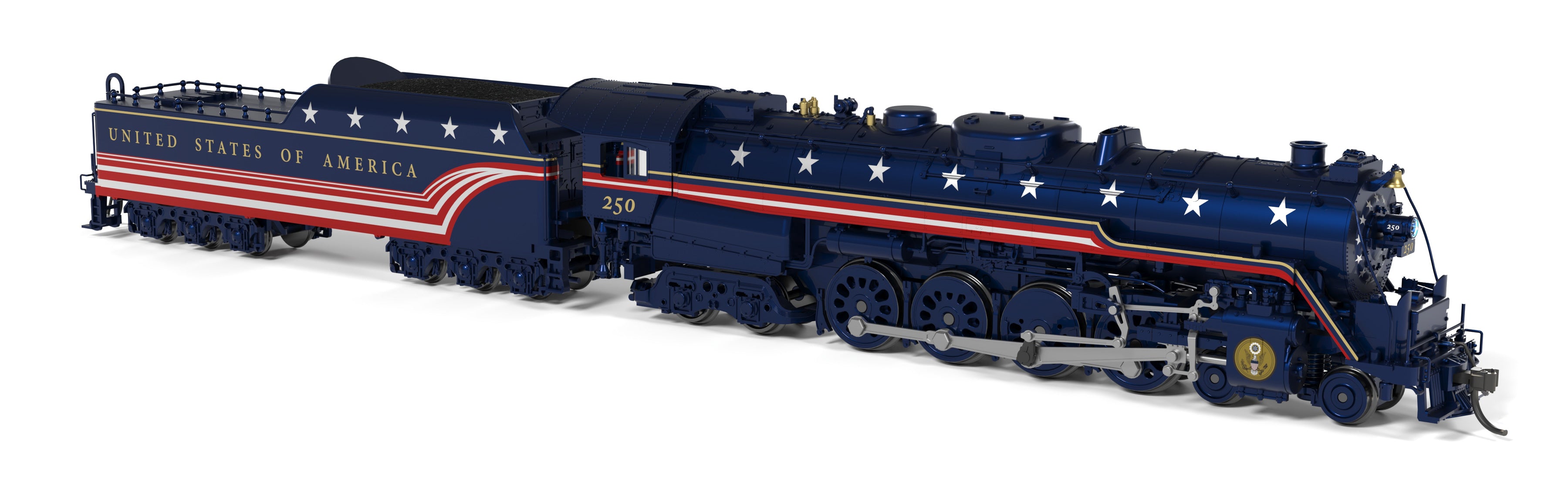 10195 Reading T1 4-8-4, AFT 250, Fantasy Paint, No-Sound / DCC-Ready, N Club Price $159.99