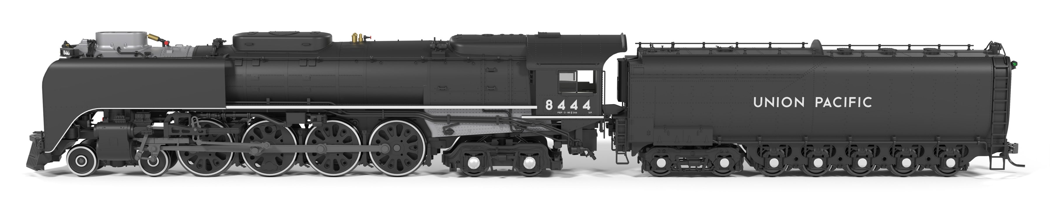 10201 Union Pacific 4-8-4, Class FEF-3, #8444, 1962-1973 Appearance, N